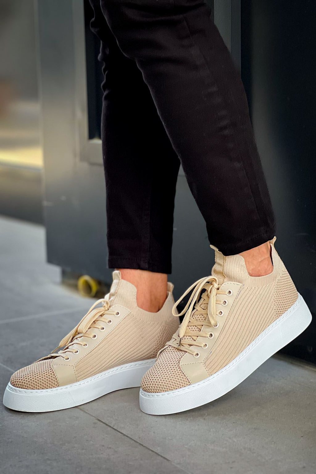 CH2423 - TBT Beige Men Sneaker