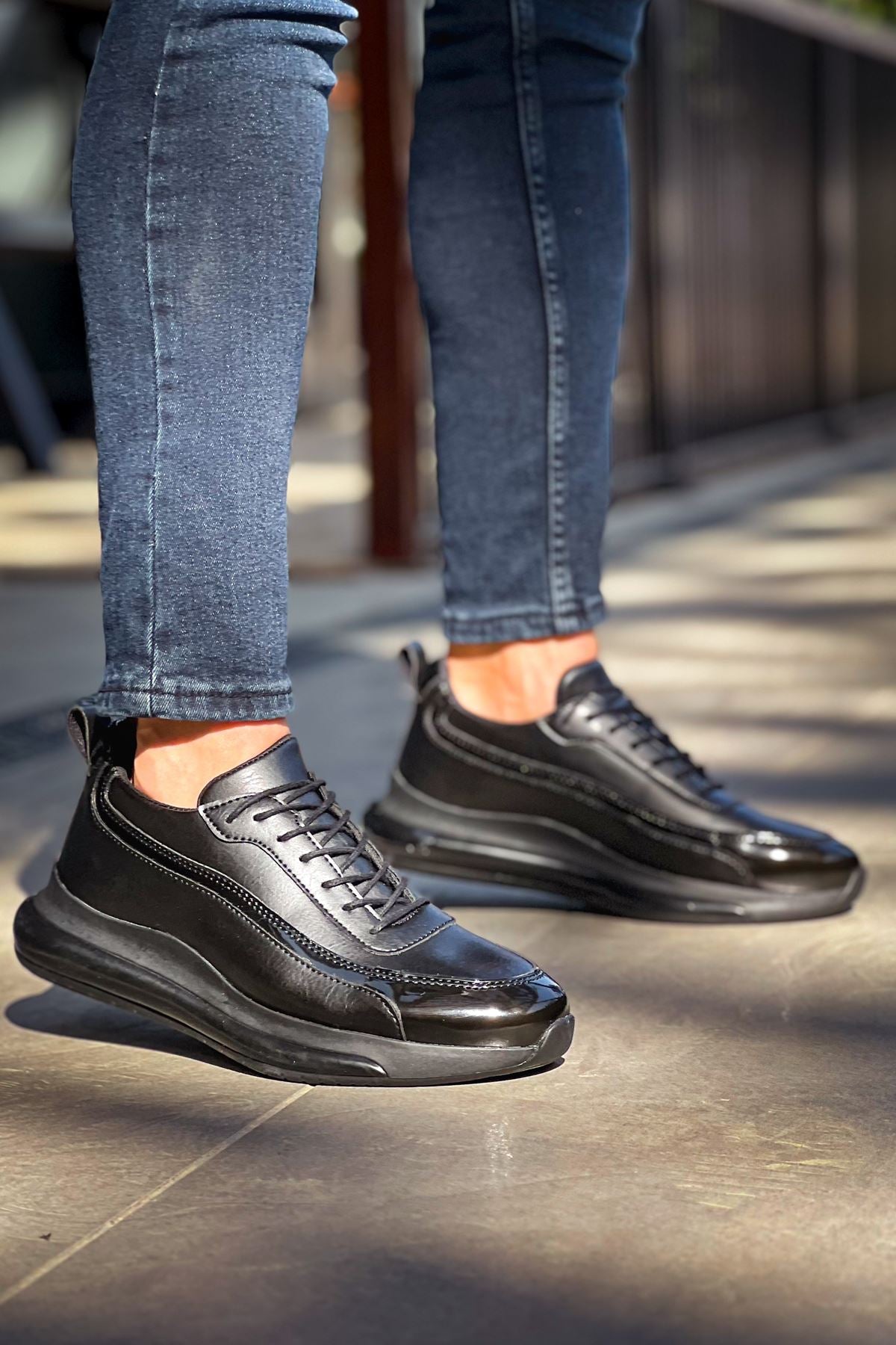 CH2419 FST Schwarz Herren Sneaker