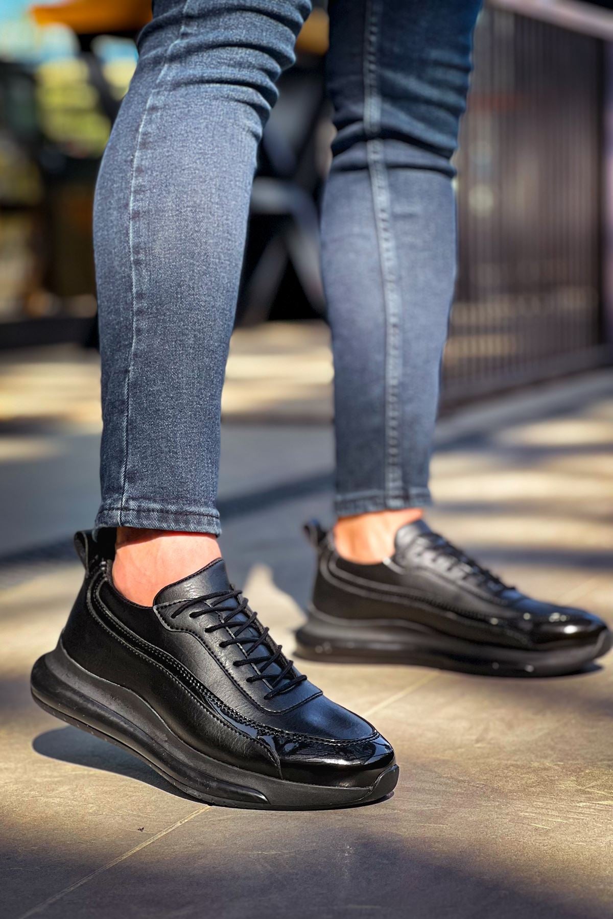 CH2419 FST Schwarz Herren Sneaker
