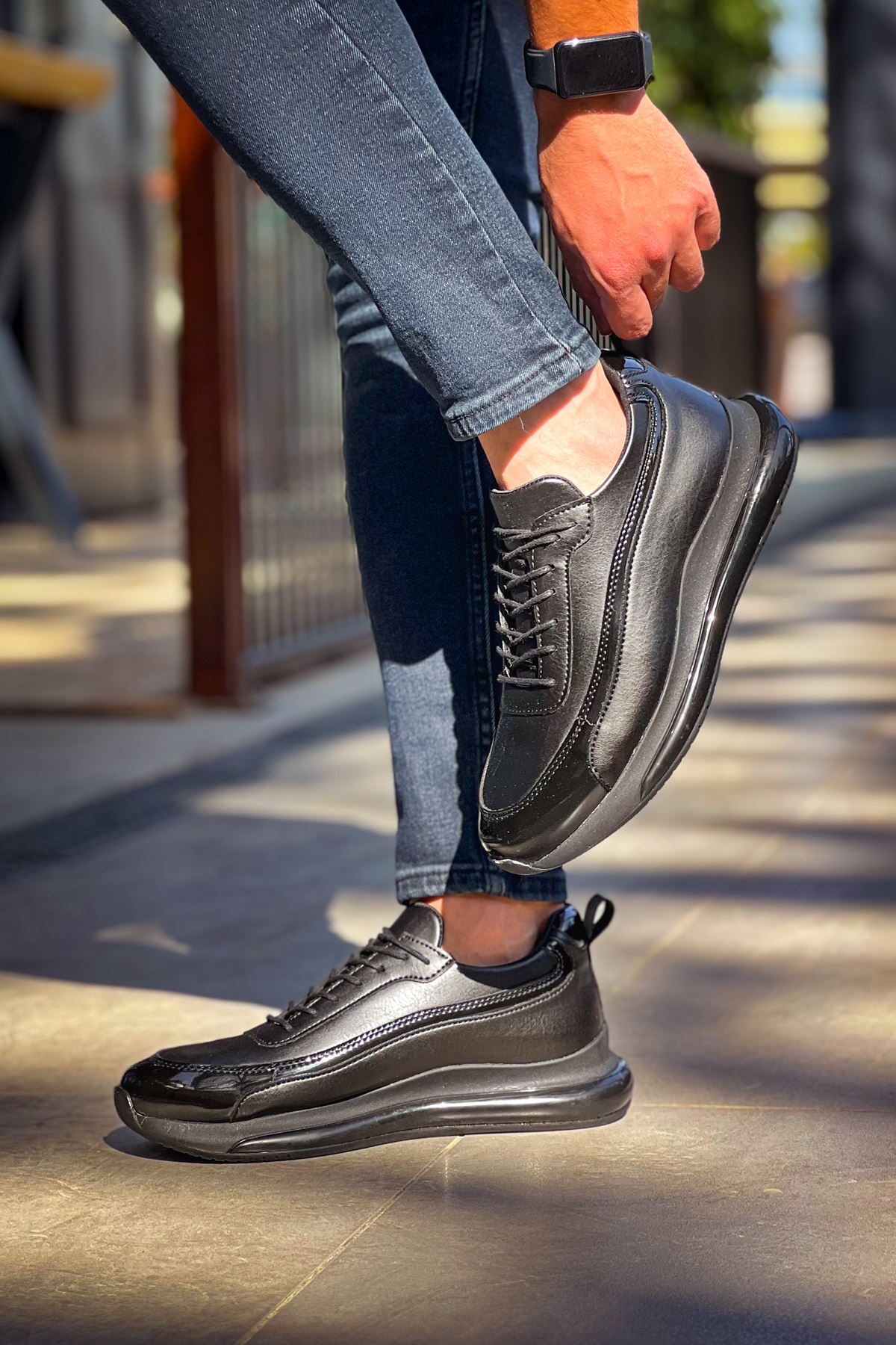 CH2419 FST Schwarz Herren Sneaker