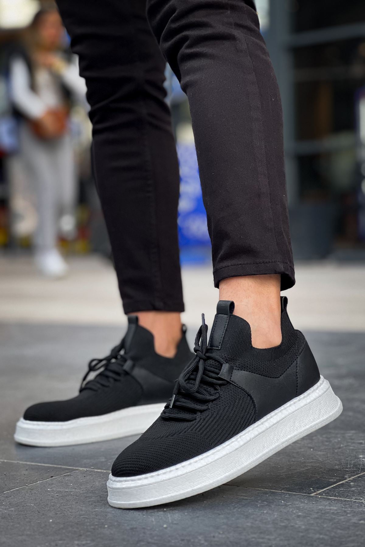 CH2408 - TBT Fusion Erkek Spor Ayakkabı Black