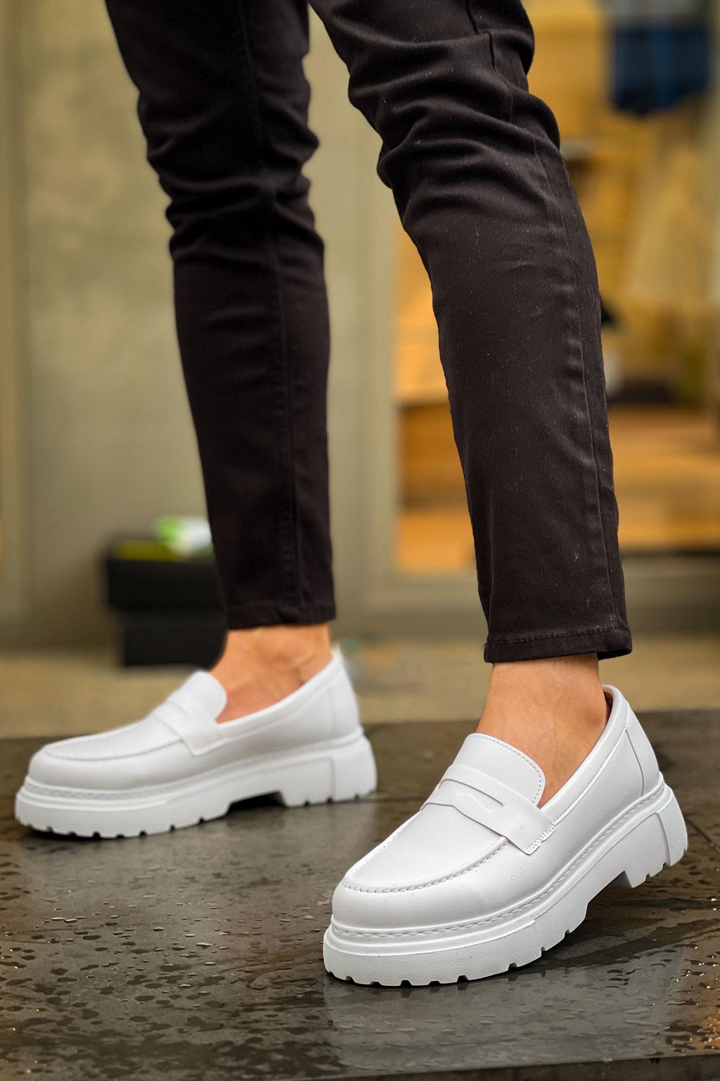 CH2417 FBT Weiß Herren Sneaker