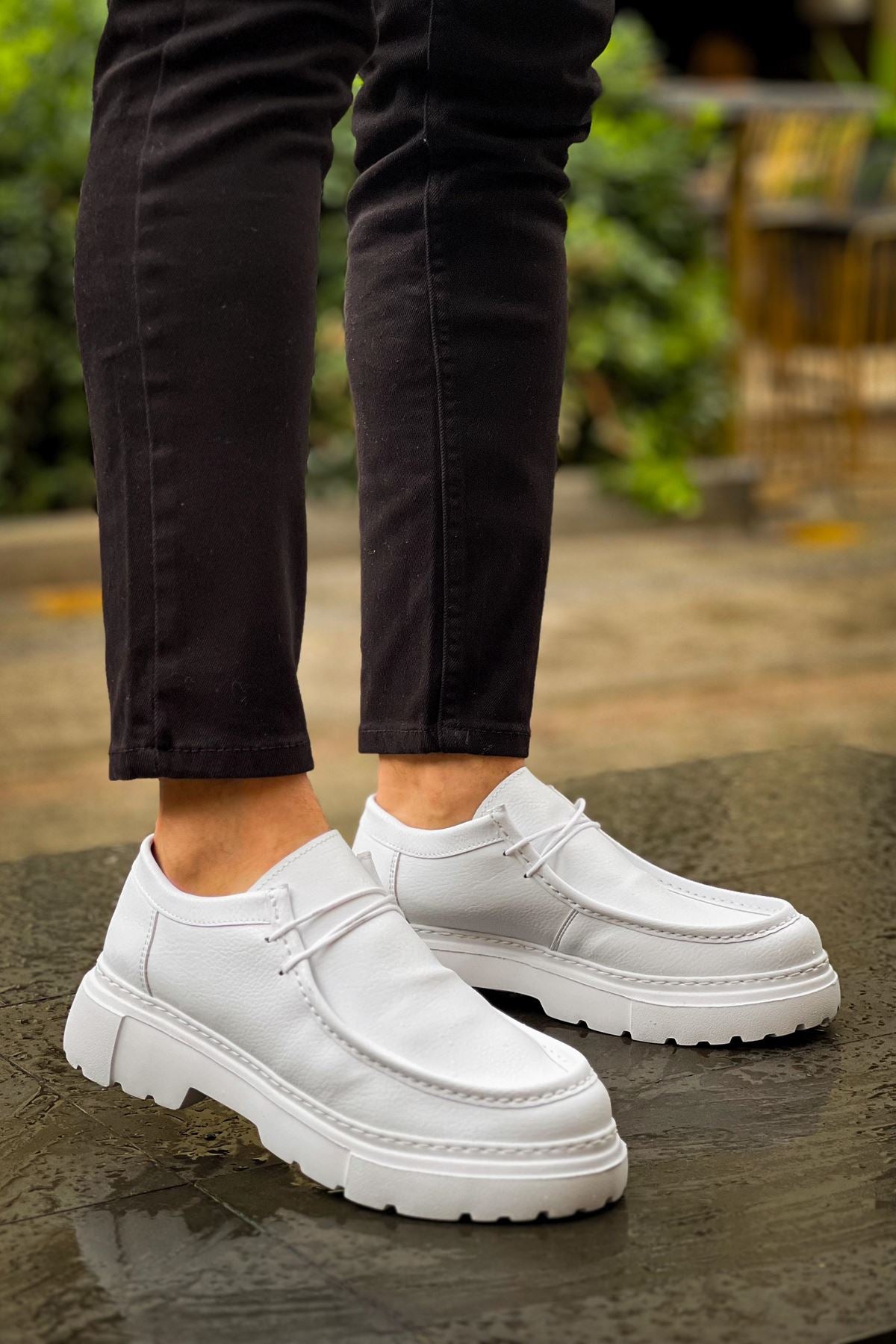 CH2417 - FBT White Men Sneaker