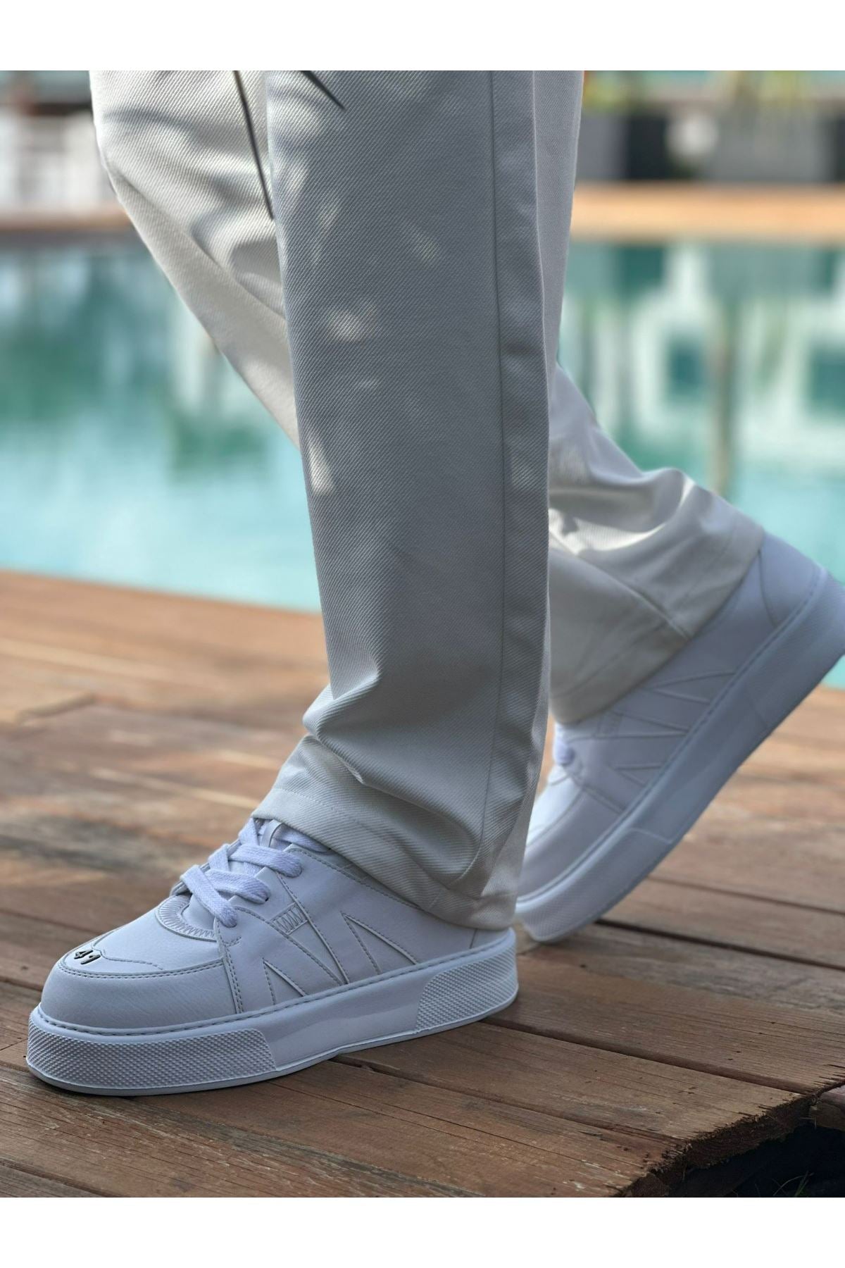 CH2407 CBT Star-X Herren Sneakers Weiß