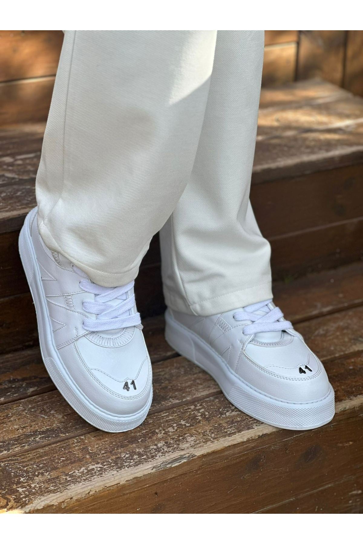 CH2407 CBT Star-X Herren Sneakers Weiß