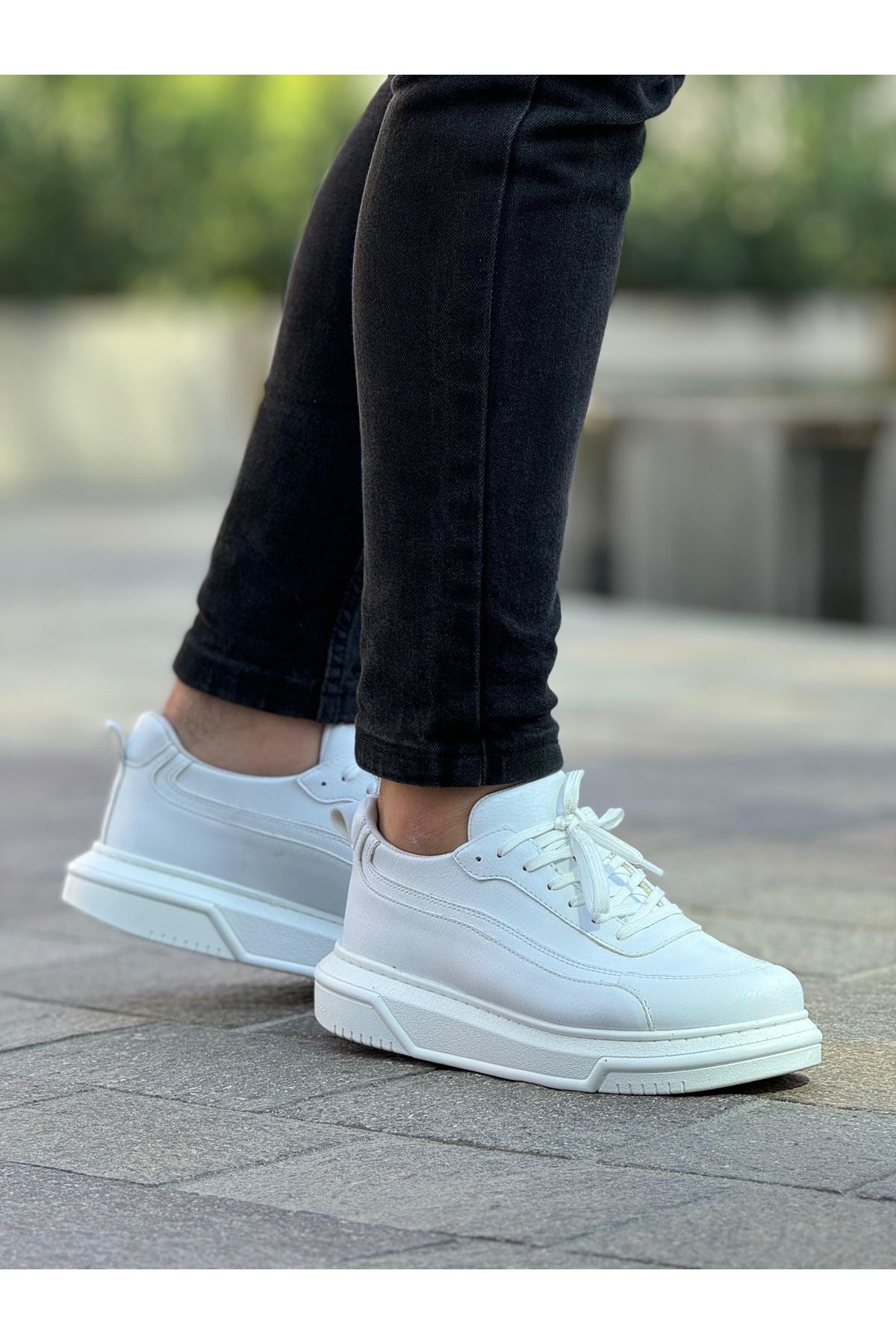 CH987 - CBT Men's Sneakers White