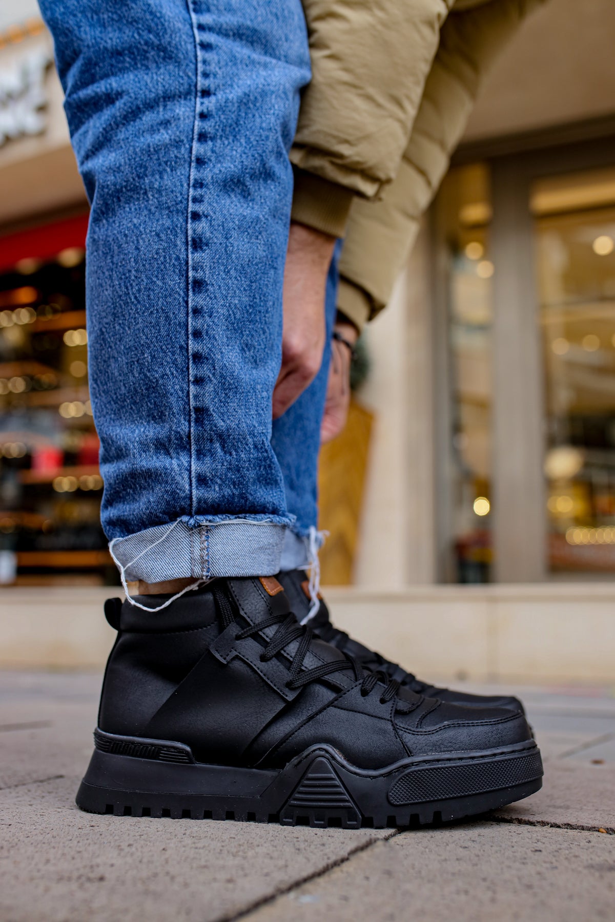 CH057 - GSST Ghost Line Men's Boots Black/Black