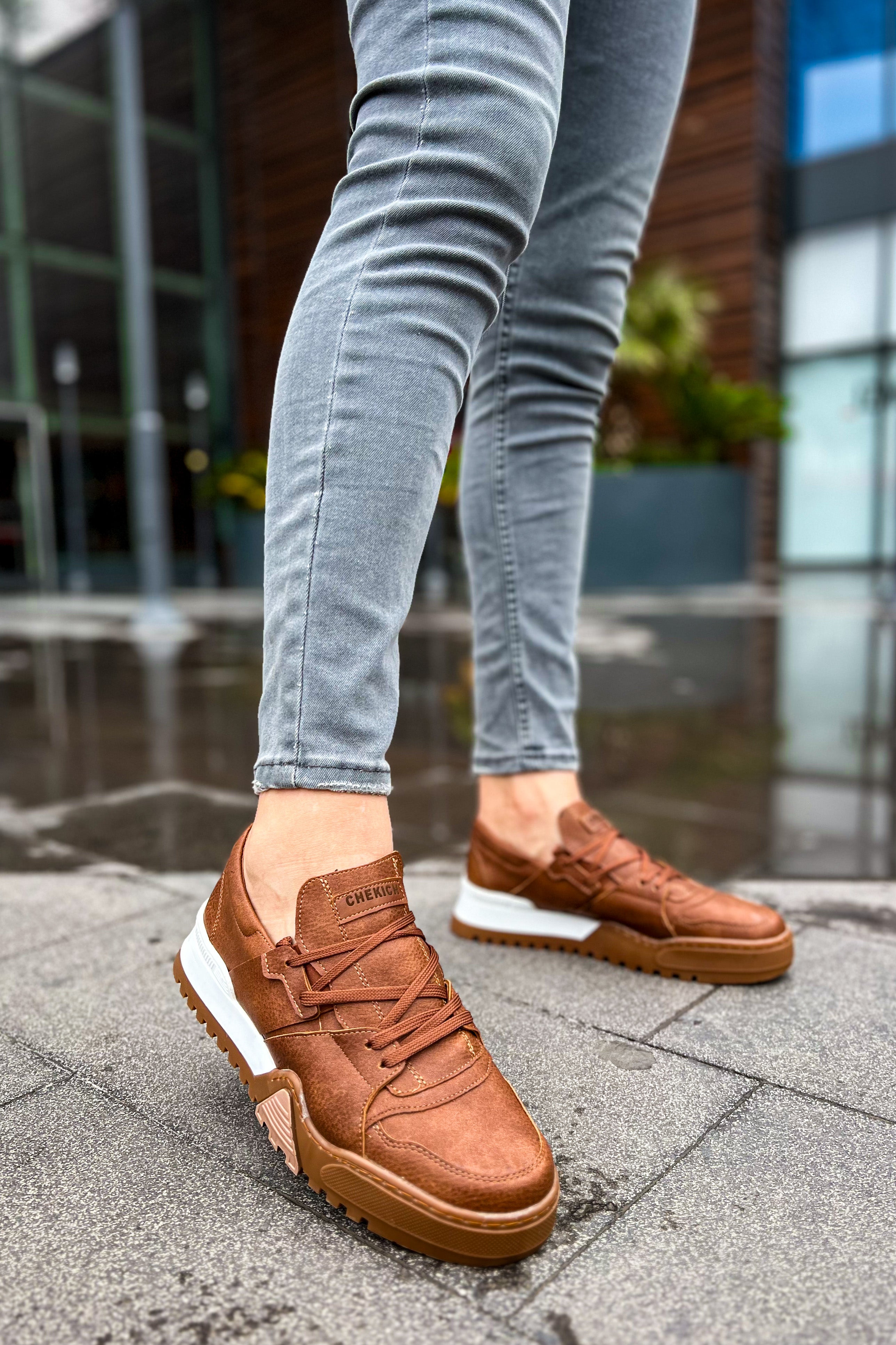 CH067 - GTB Warrem Men Sneaker Tan