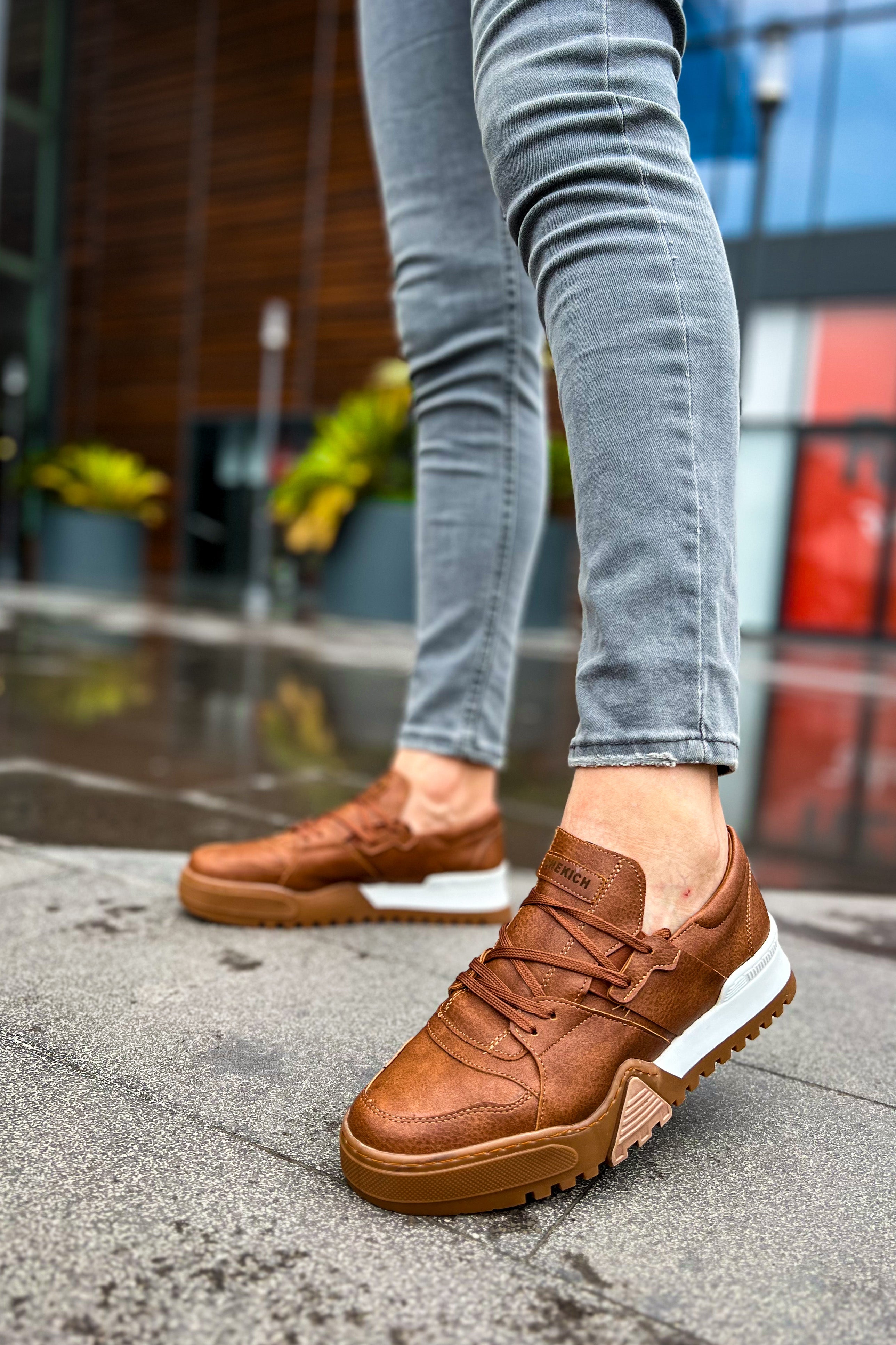 CH067 - GTB Warrem Men Sneaker Tan