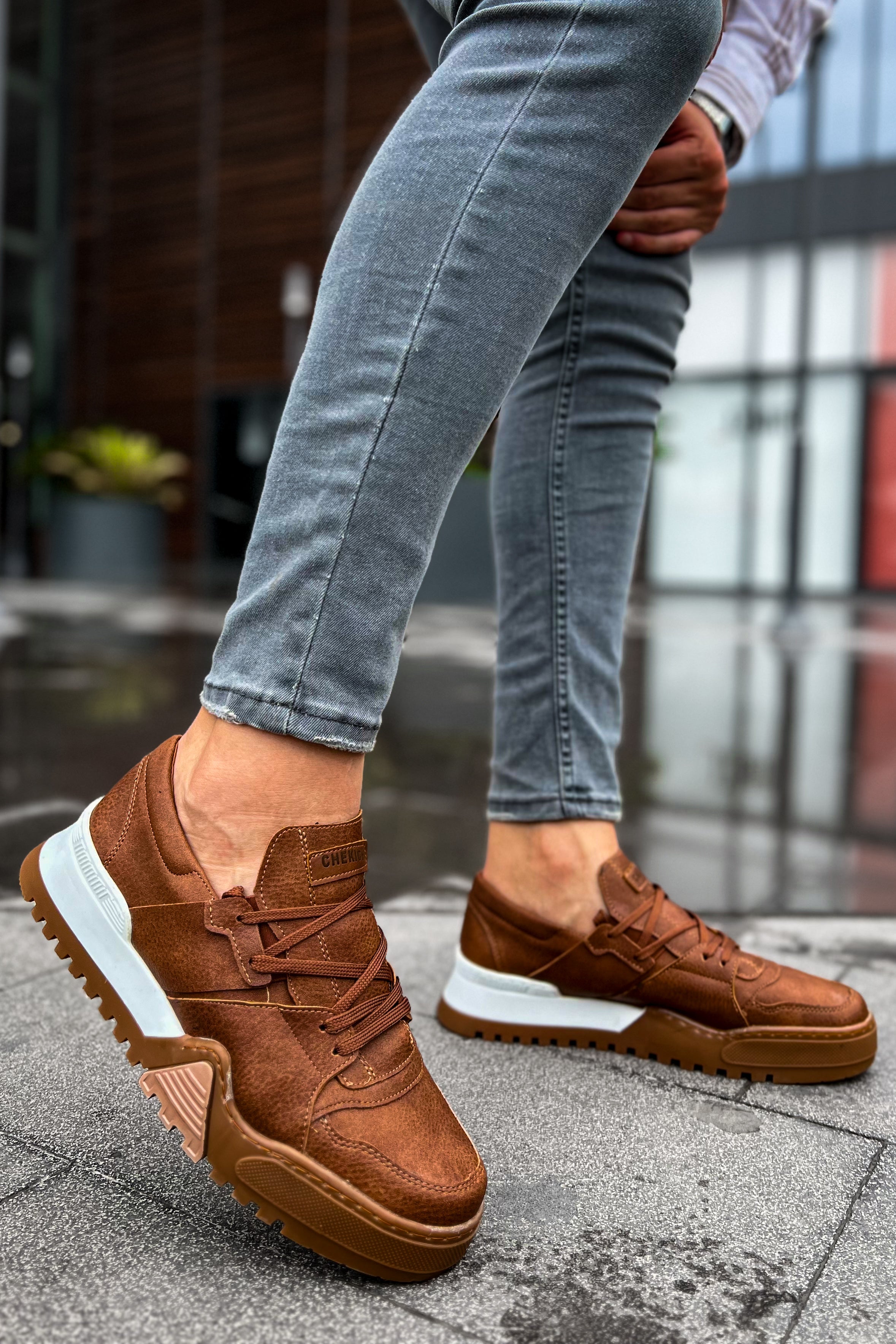CH067 - GTB Warrem Men Sneaker Tan