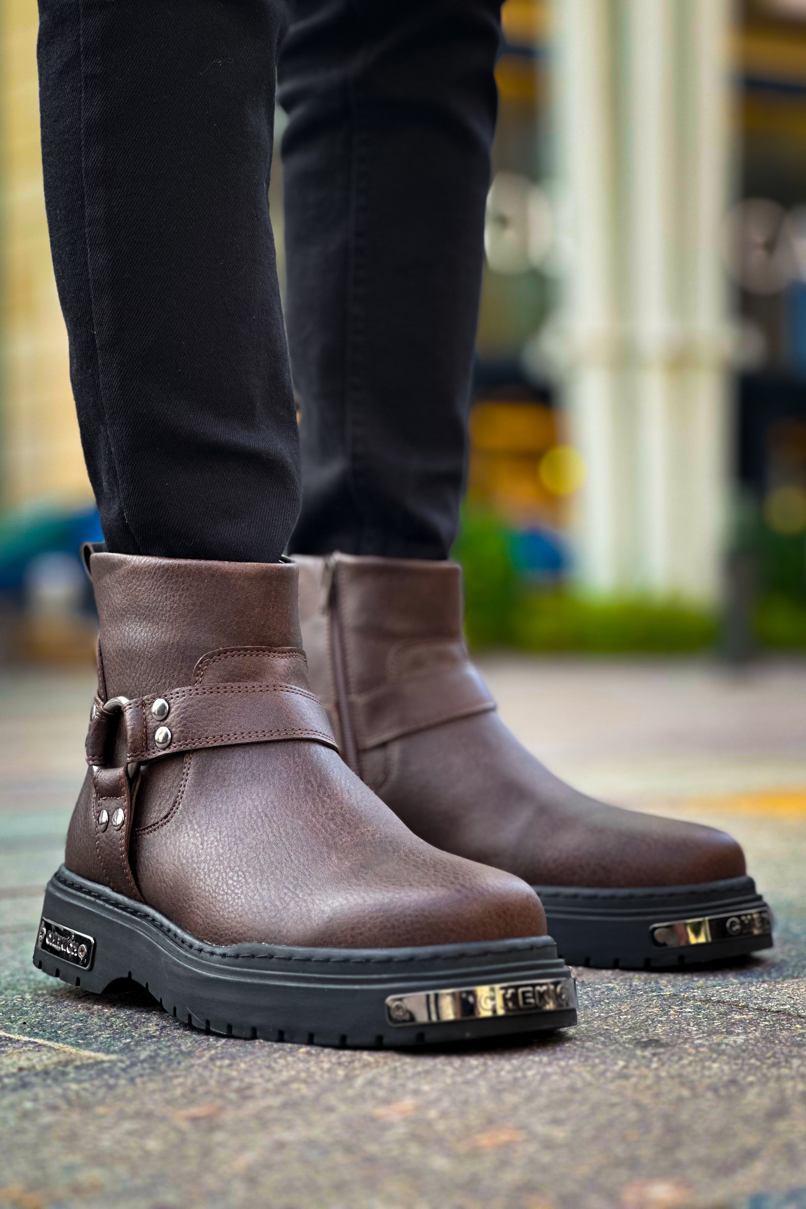 CH227 - CST Yukon Men's Boots Brown
