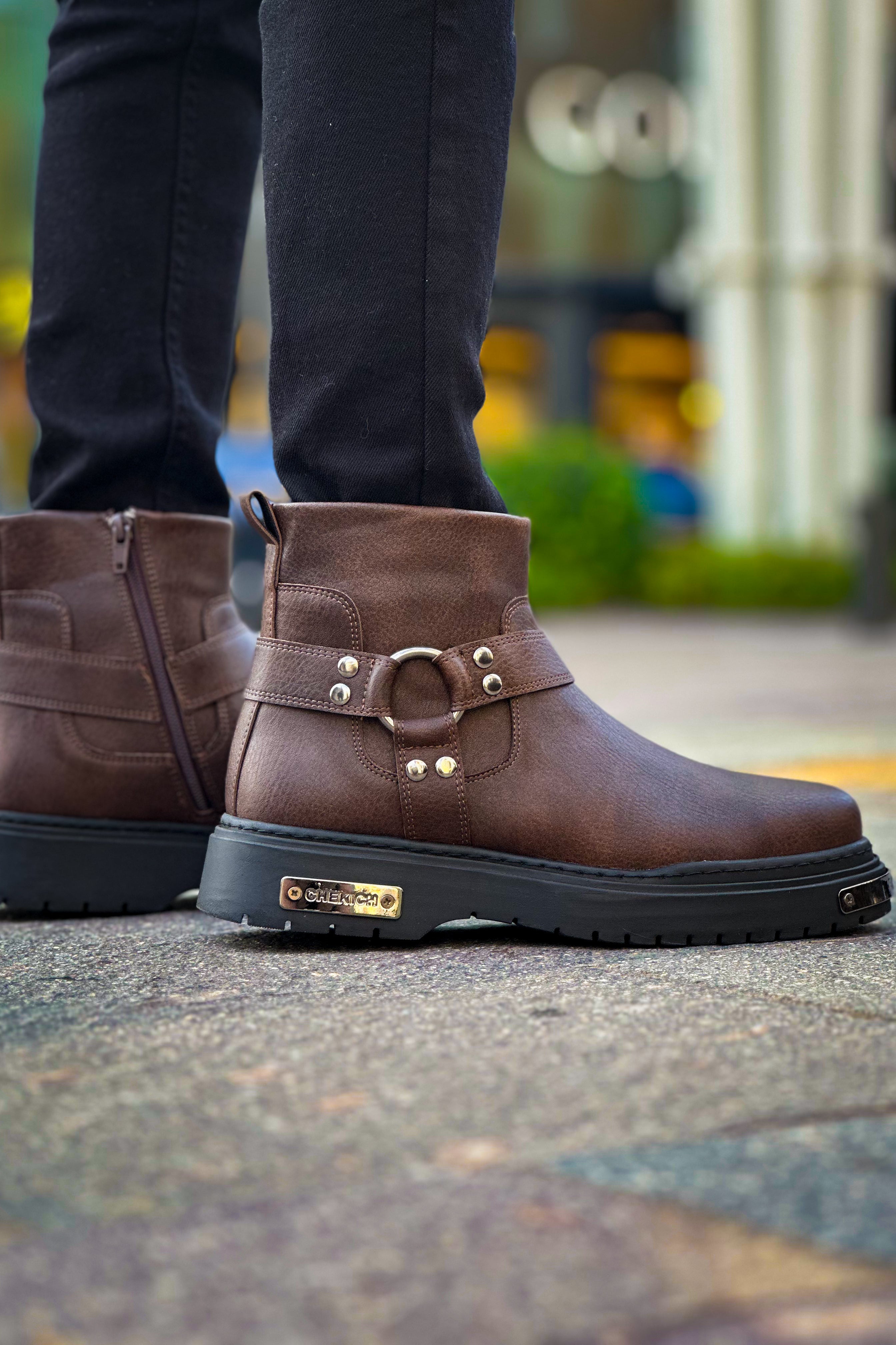 CH227 - CST Yukon Men's Boots Brown