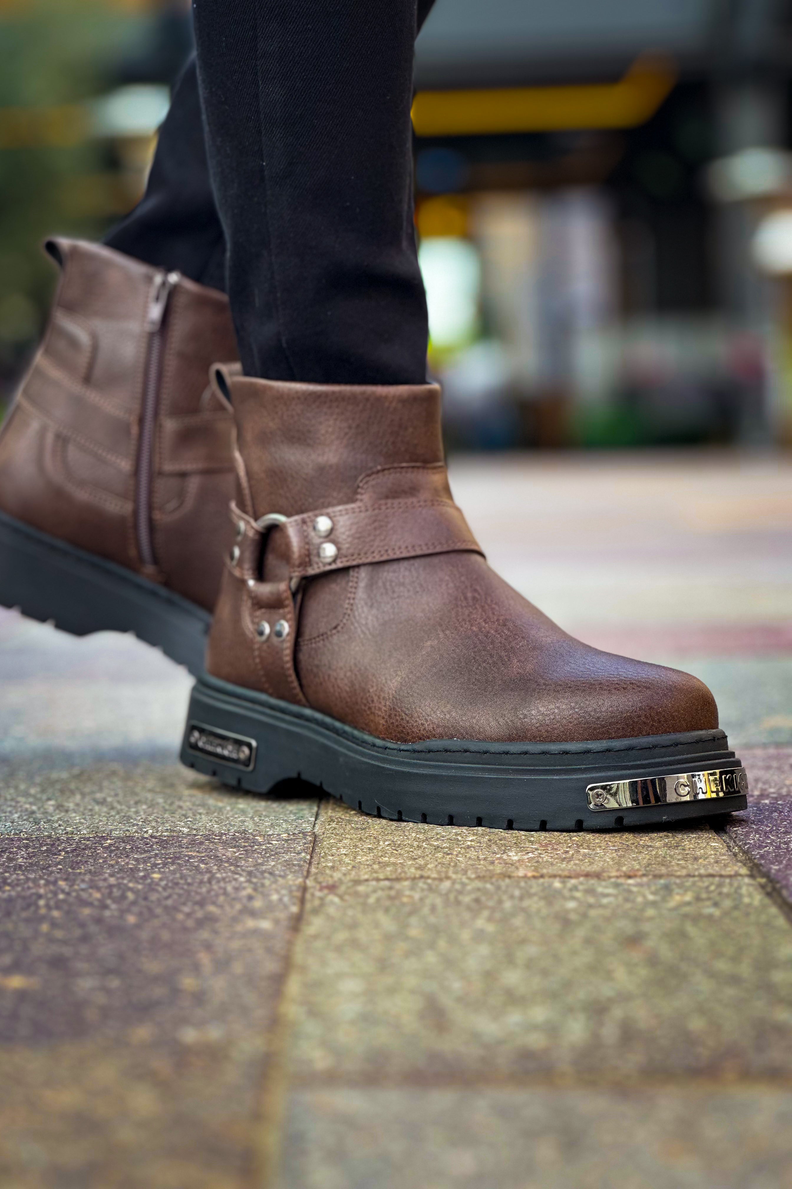 CH227 - CST Yukon Men's Boots Brown