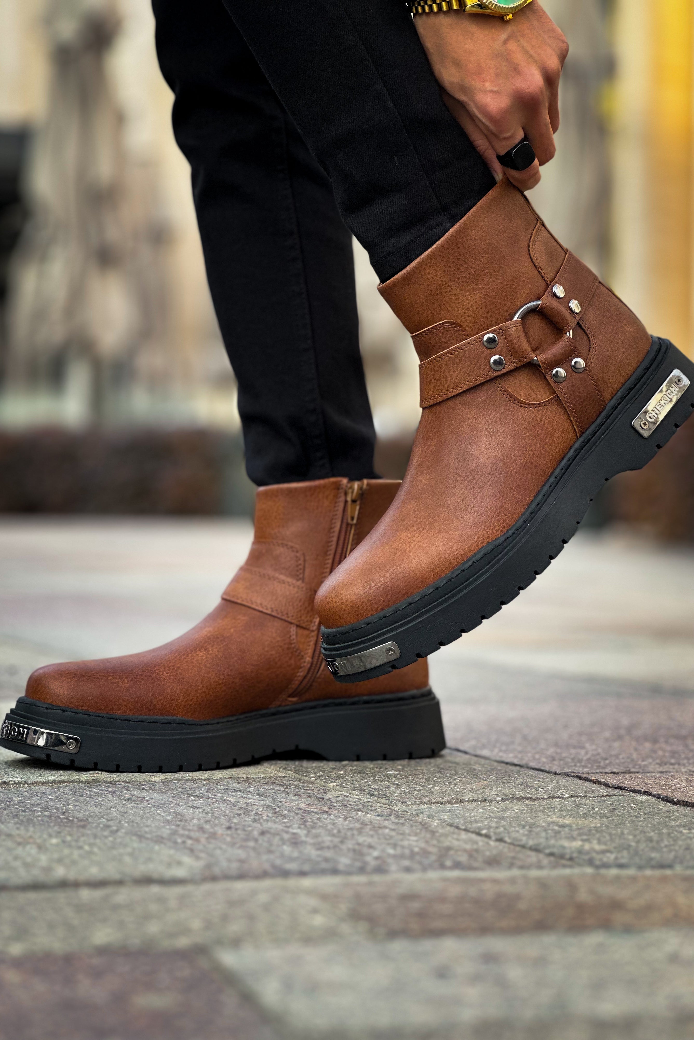 CH227 - CST Yukon Men's Boots Tan