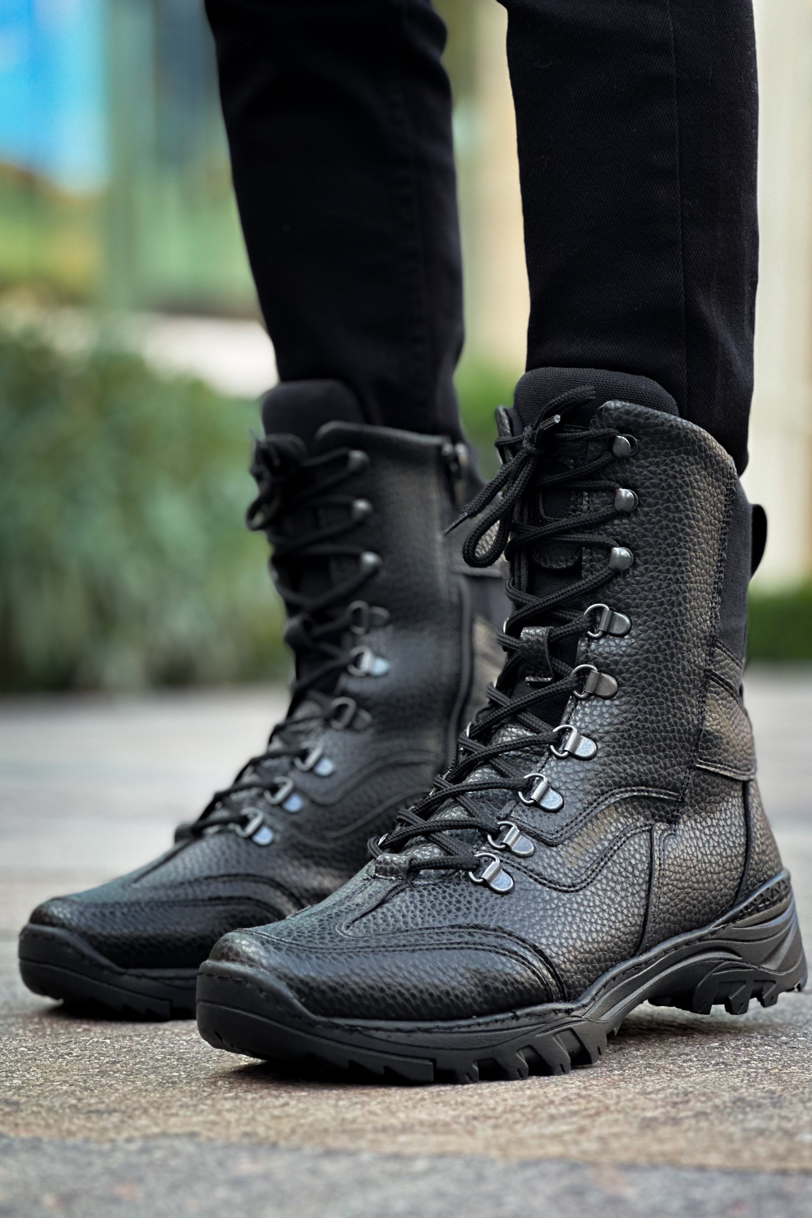 CH051 RST Scalatore Herrenstiefel Schwarz