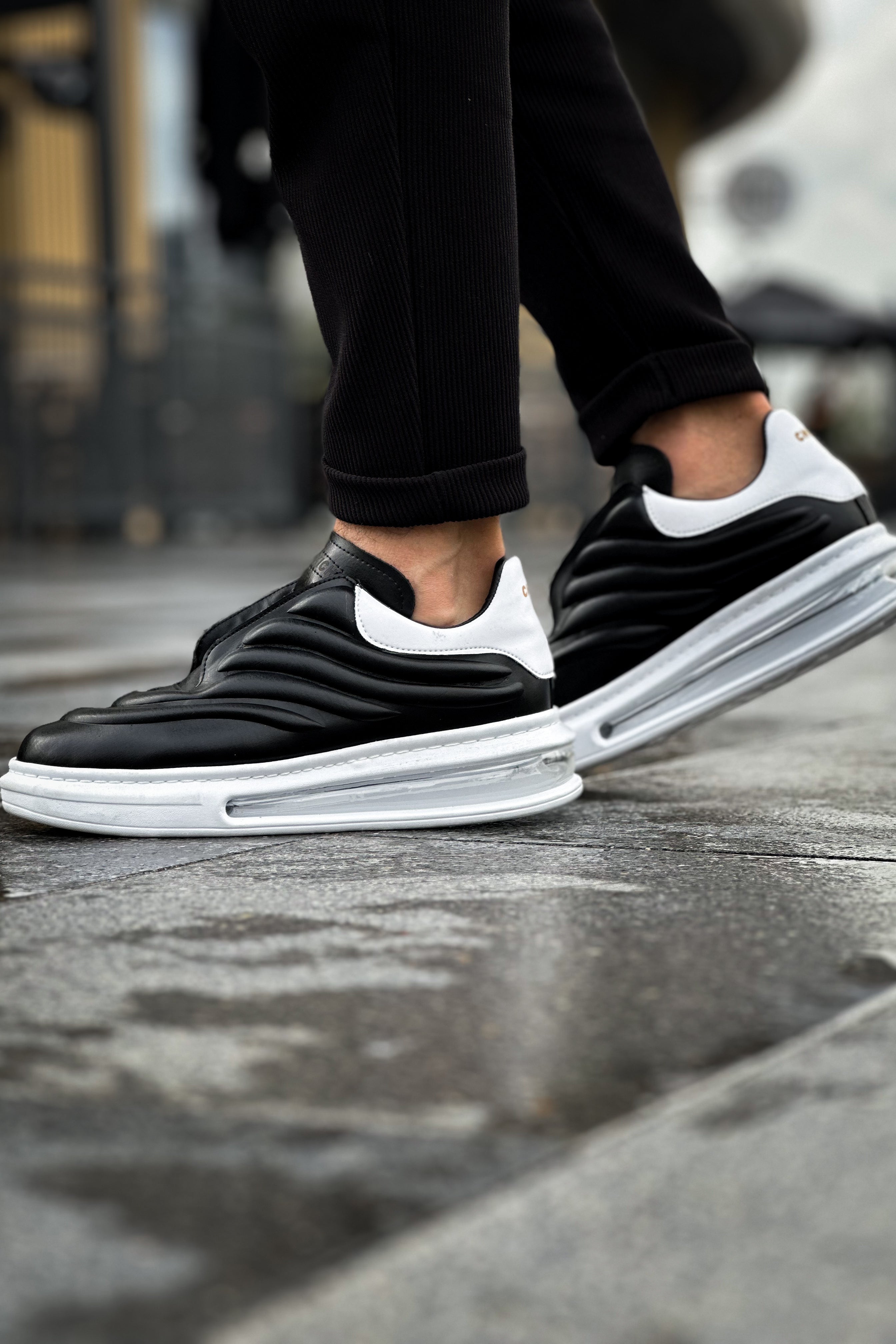 CH299 GBT Sollıevo Men Sneaker Black/White