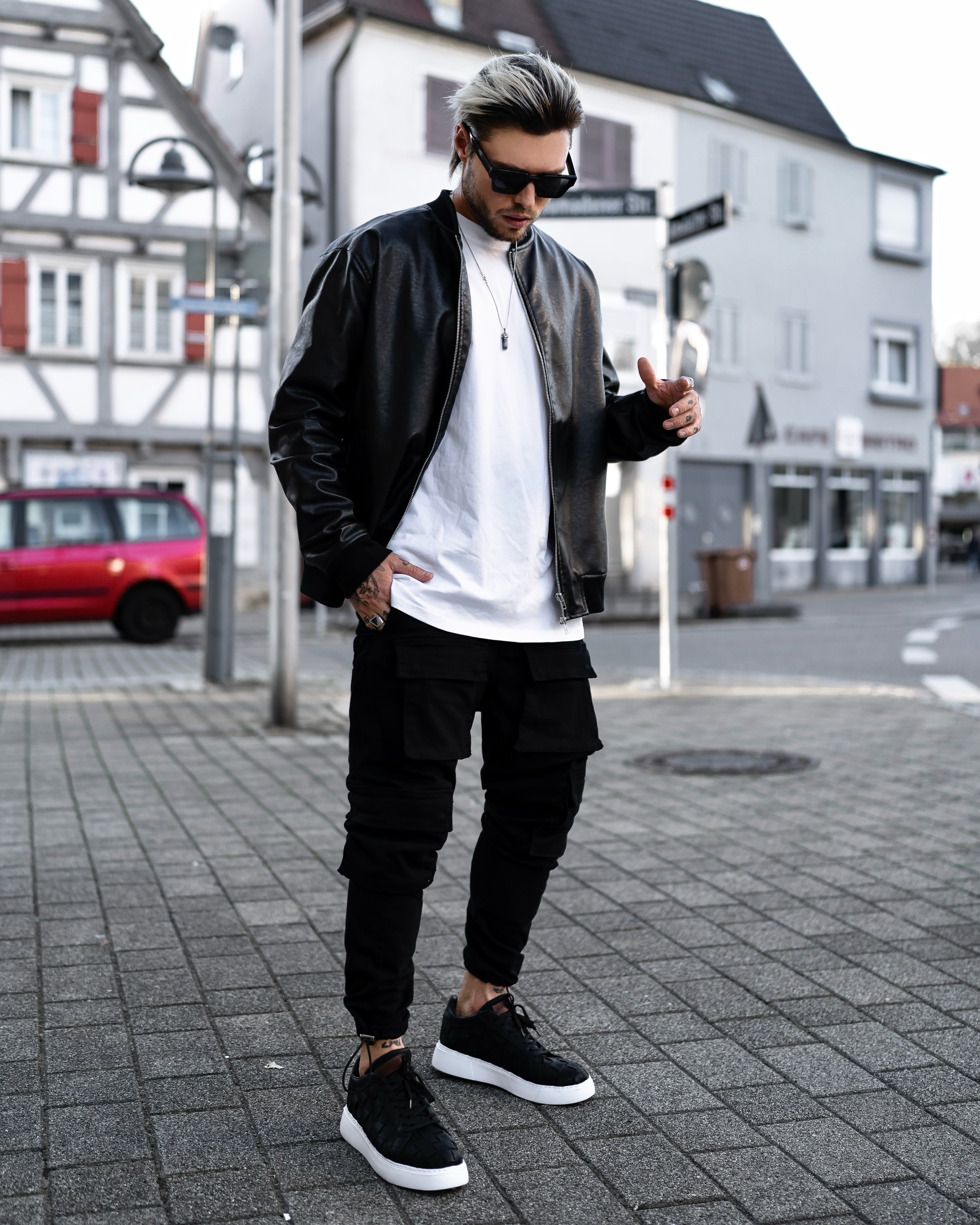 CH209 OBT Vimini Herren Sneaker Schwarz