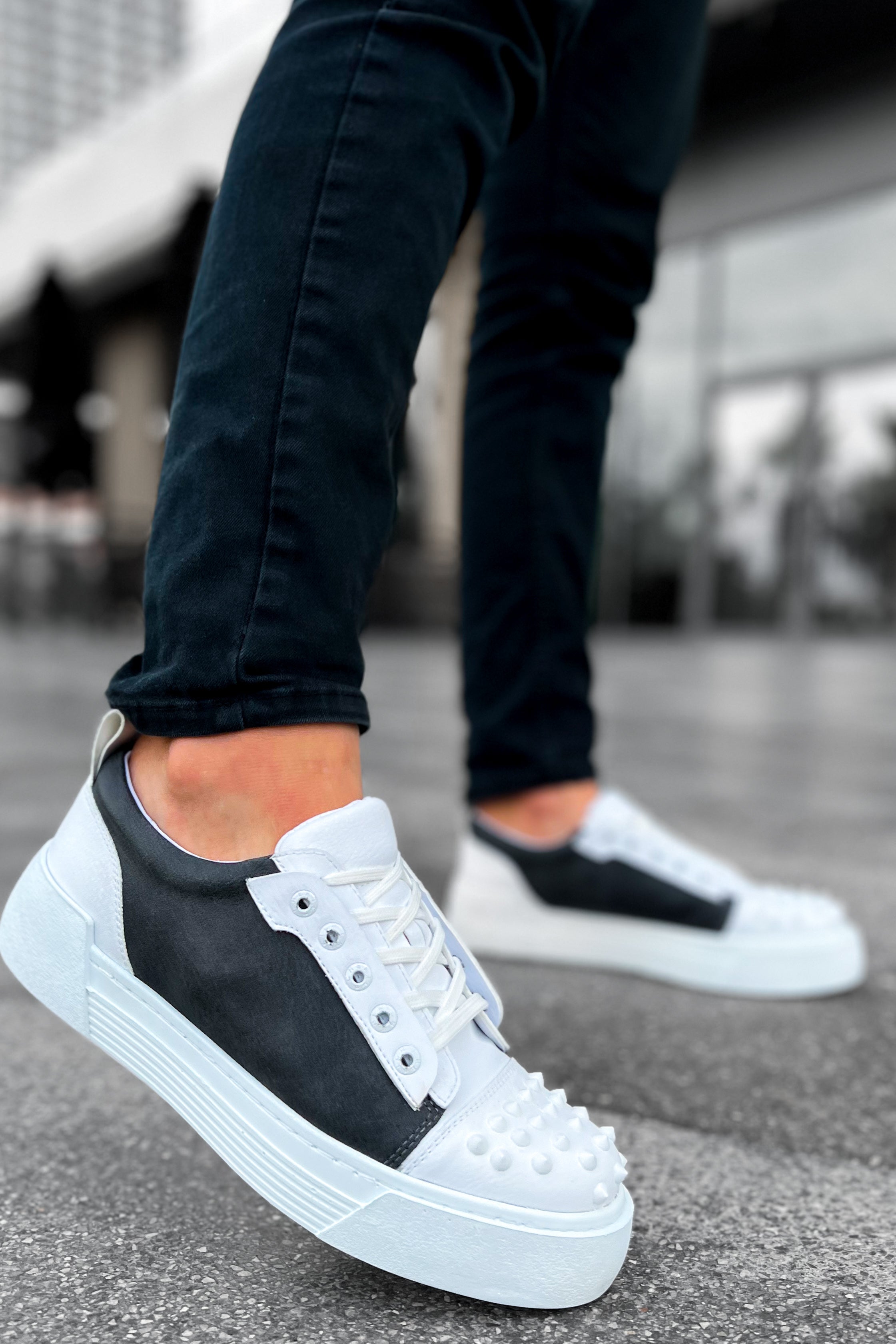 CH169 CBT Thorn Herren Sneaker Grau/Weiß