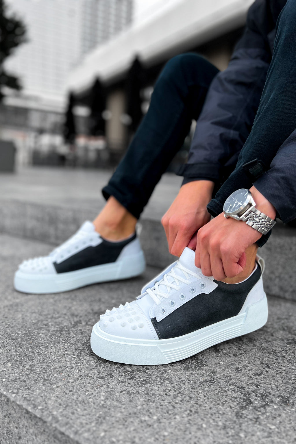 CH169 - CBT Thorn Men Sneaker Grey/White
