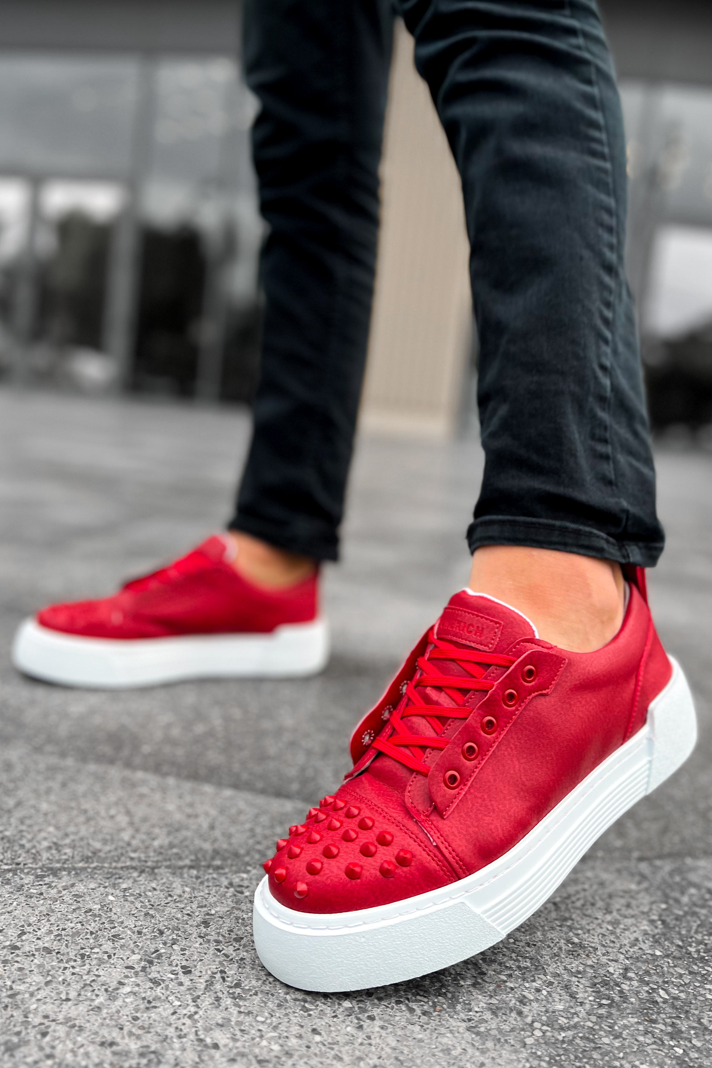 CH169 CBT Thorn Herren Sneaker Rot