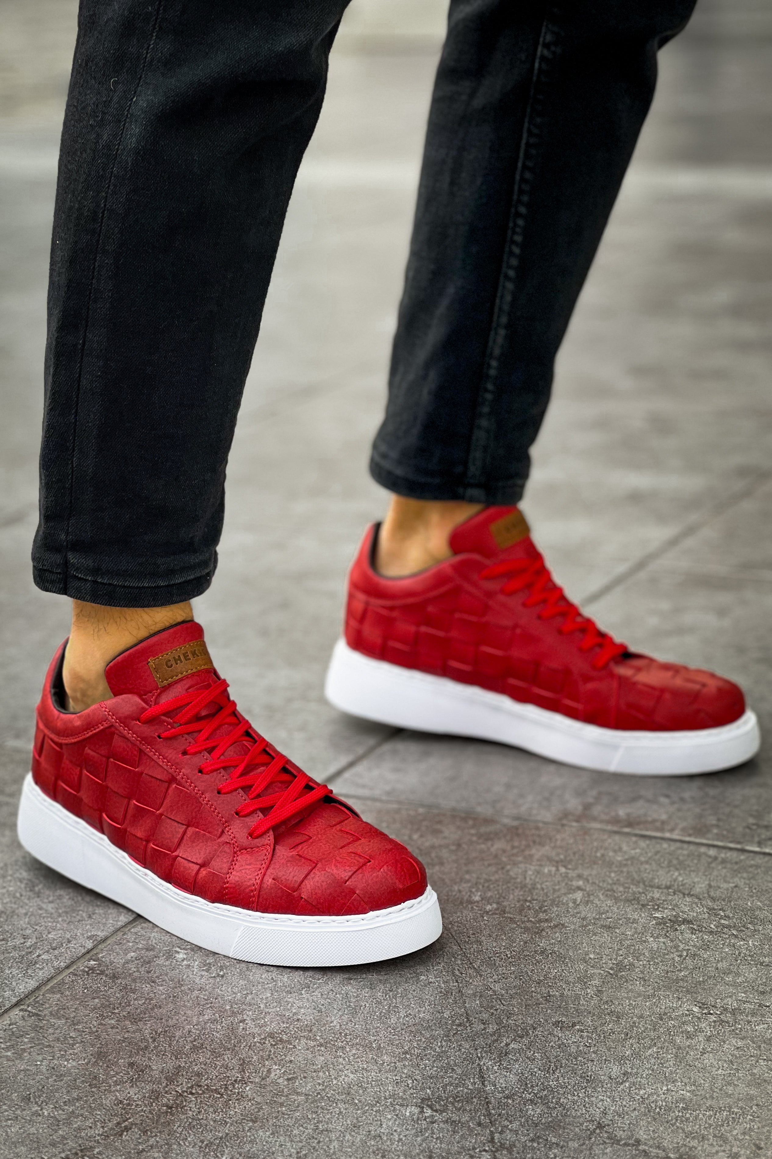 CH209 OBT Vimini Herren Sneaker Rot