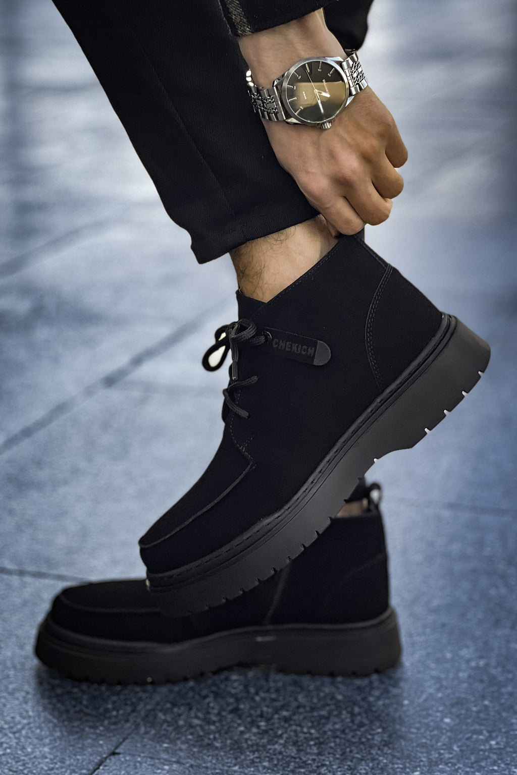 CH213 - SST Bryggen Men's Boots Black