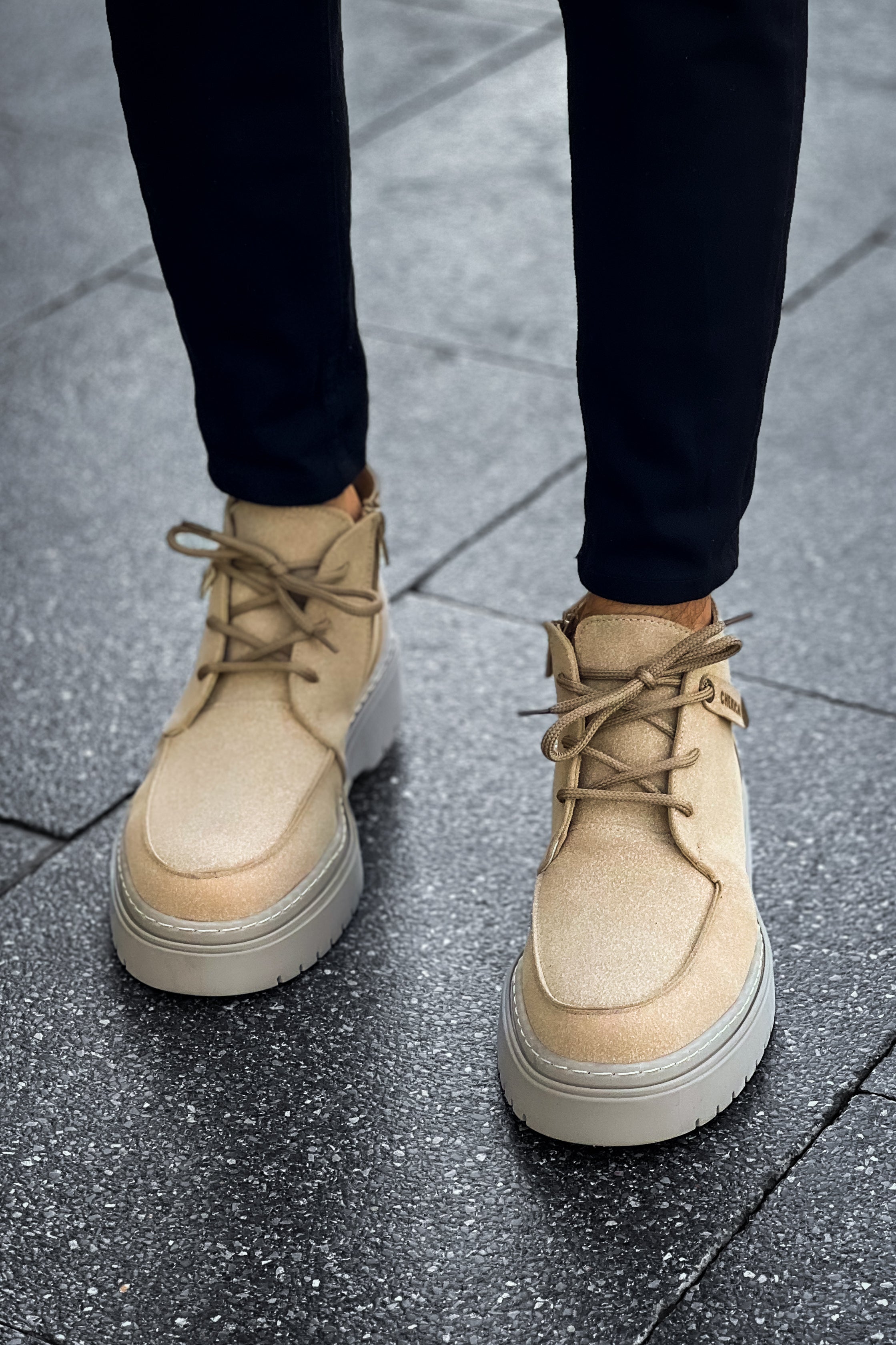 CH213 SRT Bryggen Men's Boots Sand Color