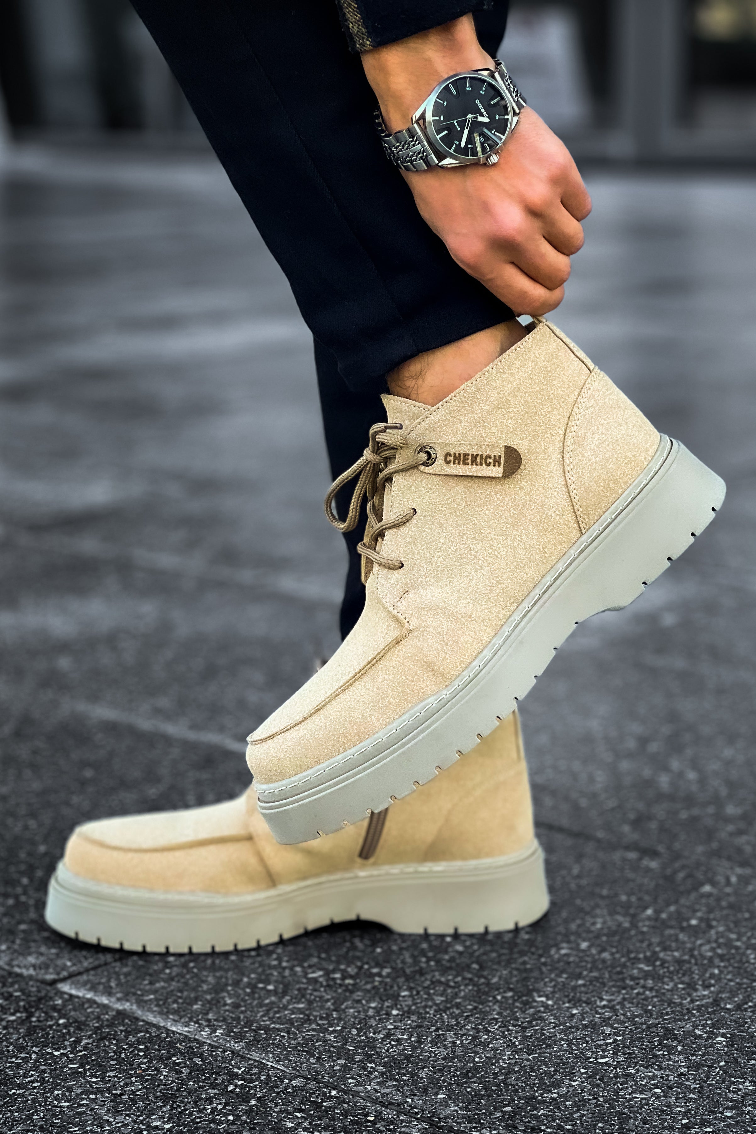 CH213 SRT Bryggen Men's Boots Sand Color