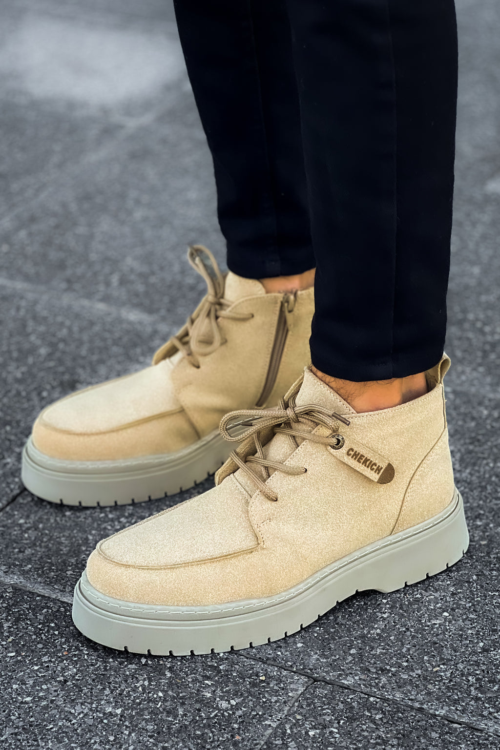 CH213 SRT Bryggen Men's Boots Sand Color