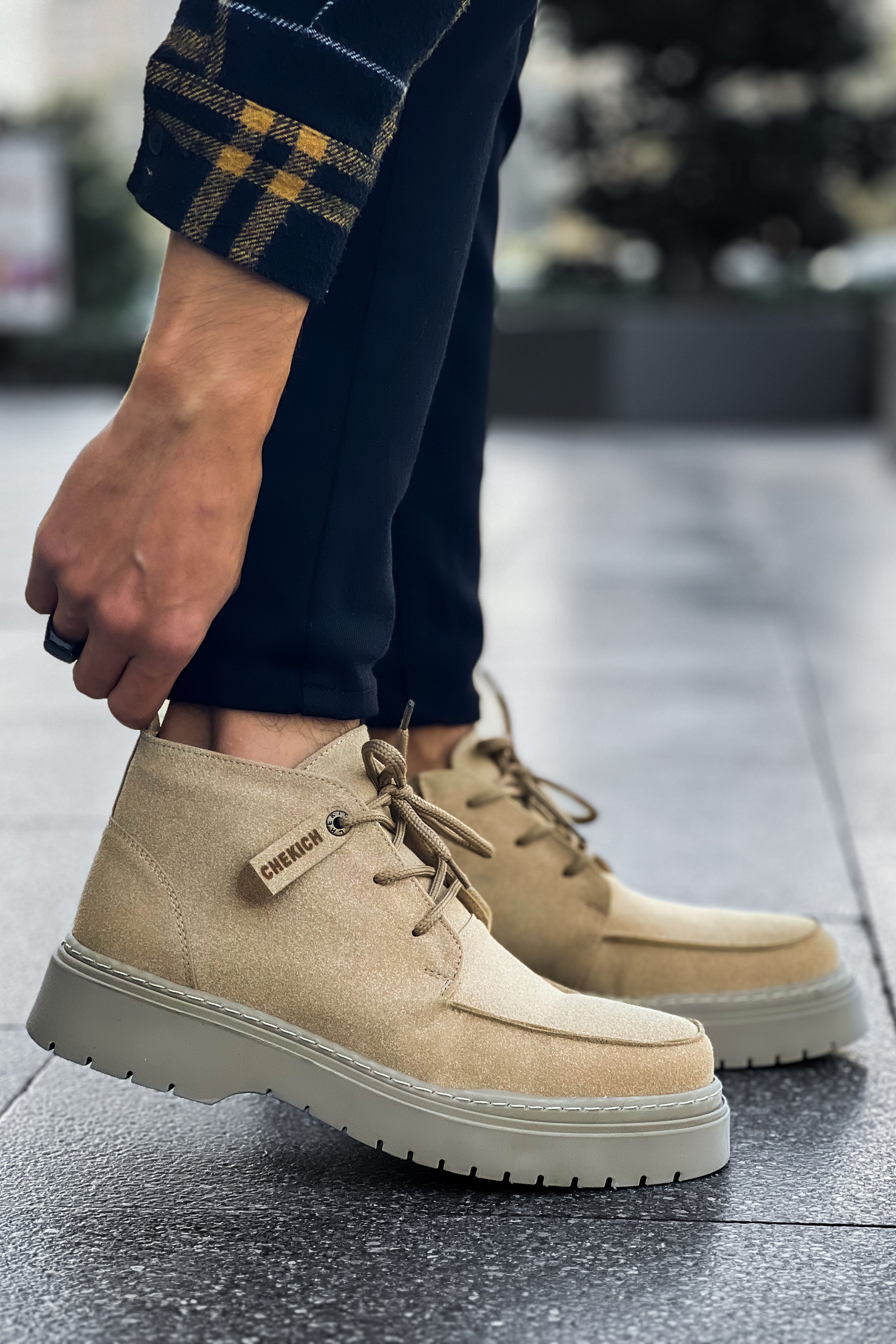 CH213 SRT Bryggen Men's Boots Sand Color