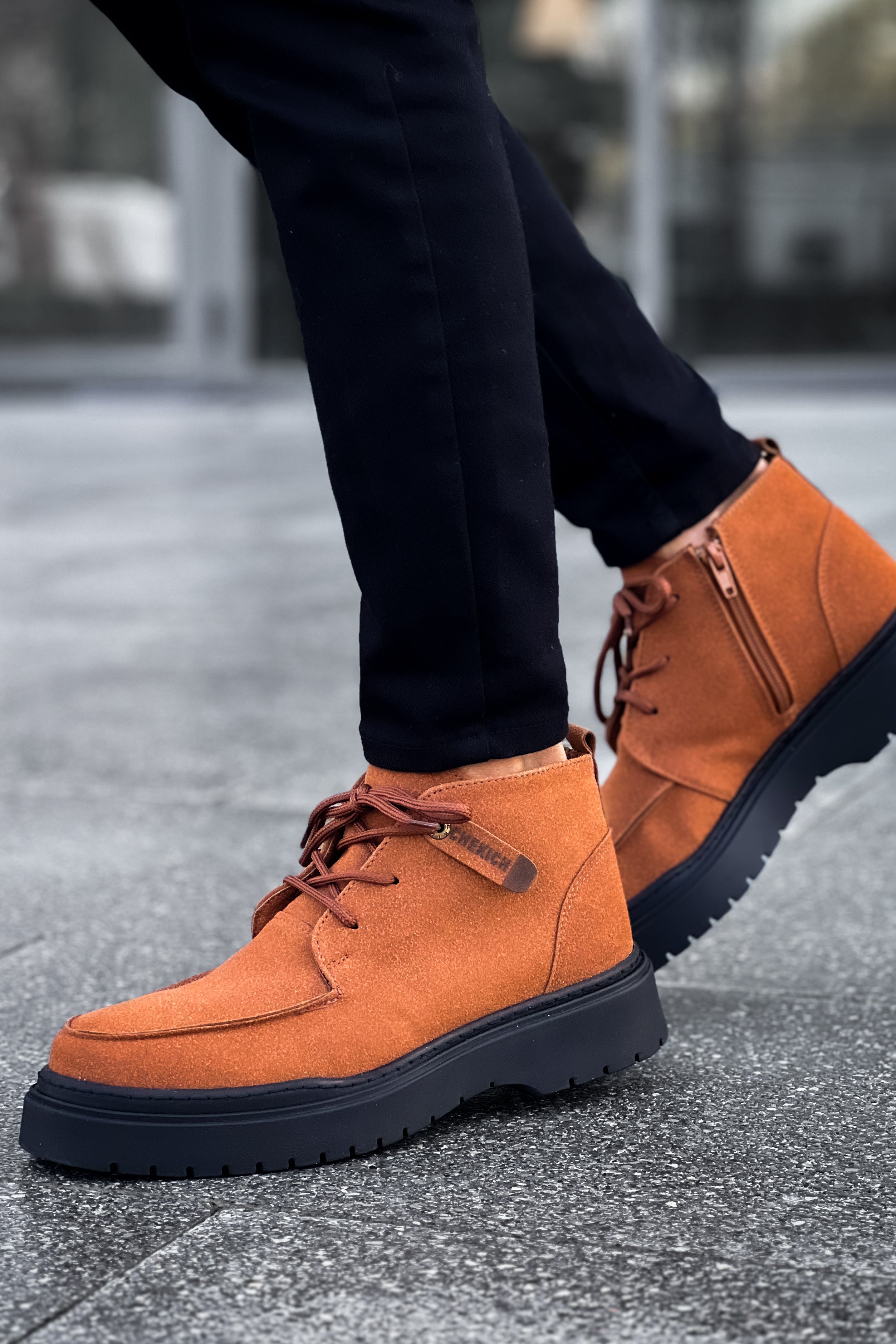 CH213 - SST Bryggen Men's Boots Tan