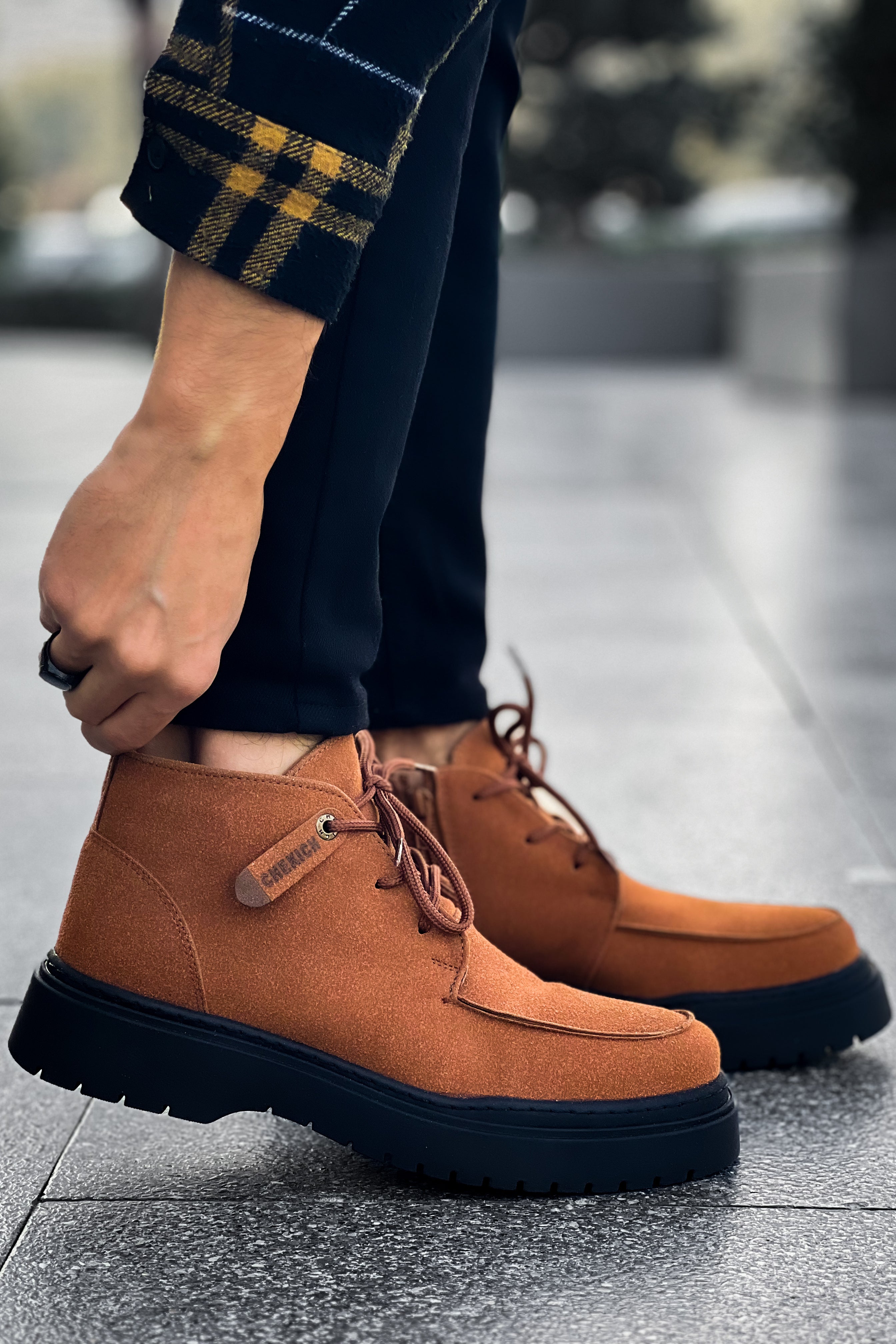 CH213 - SST Bryggen Men's Boots Tan