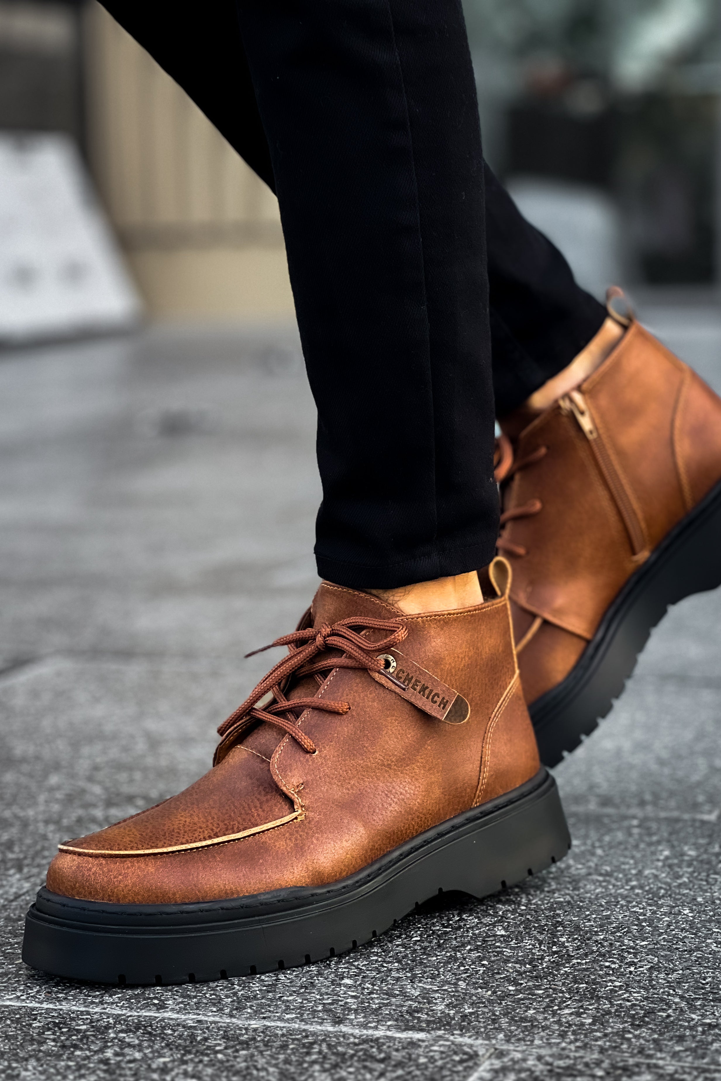 CH213 - CST Bryggen Men's Boots Tan