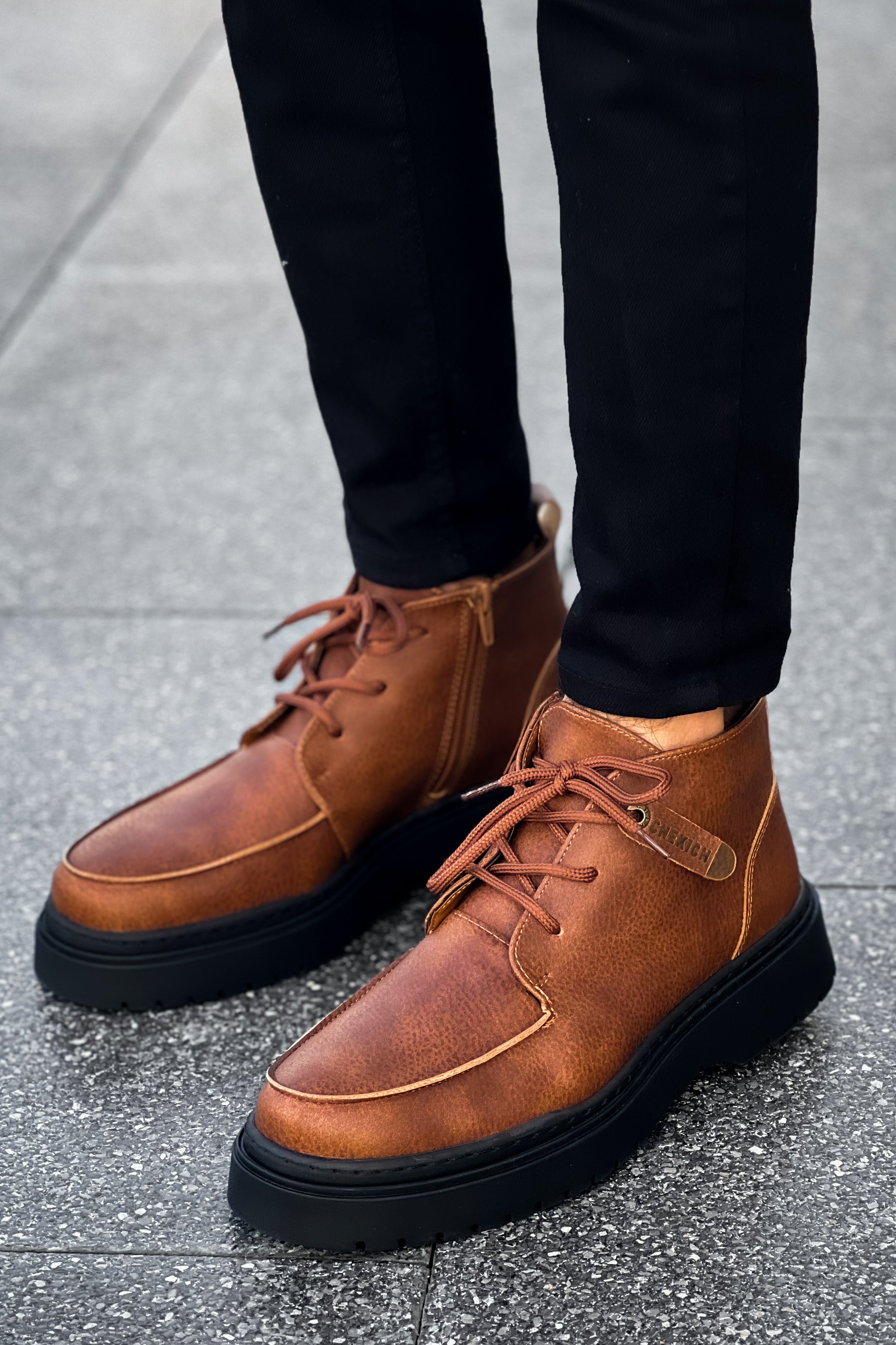 CH213 - CST Bryggen Men's Boots Tan