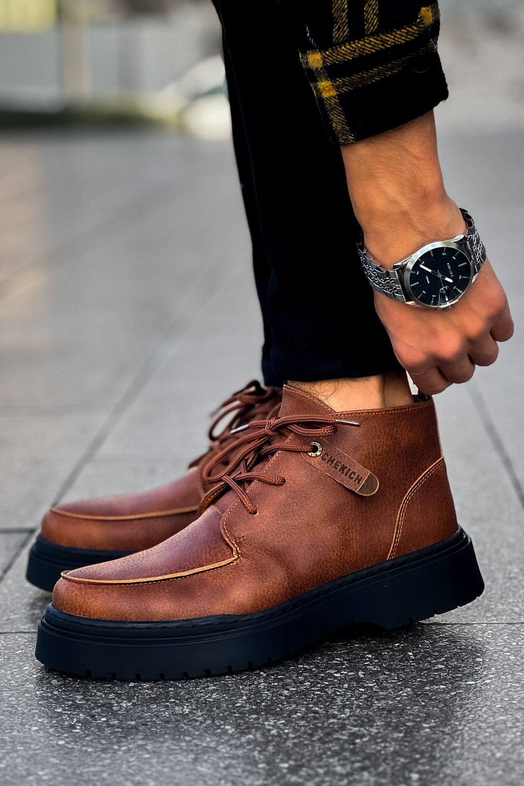 CH213 - CST Bryggen Men's Boots Tan
