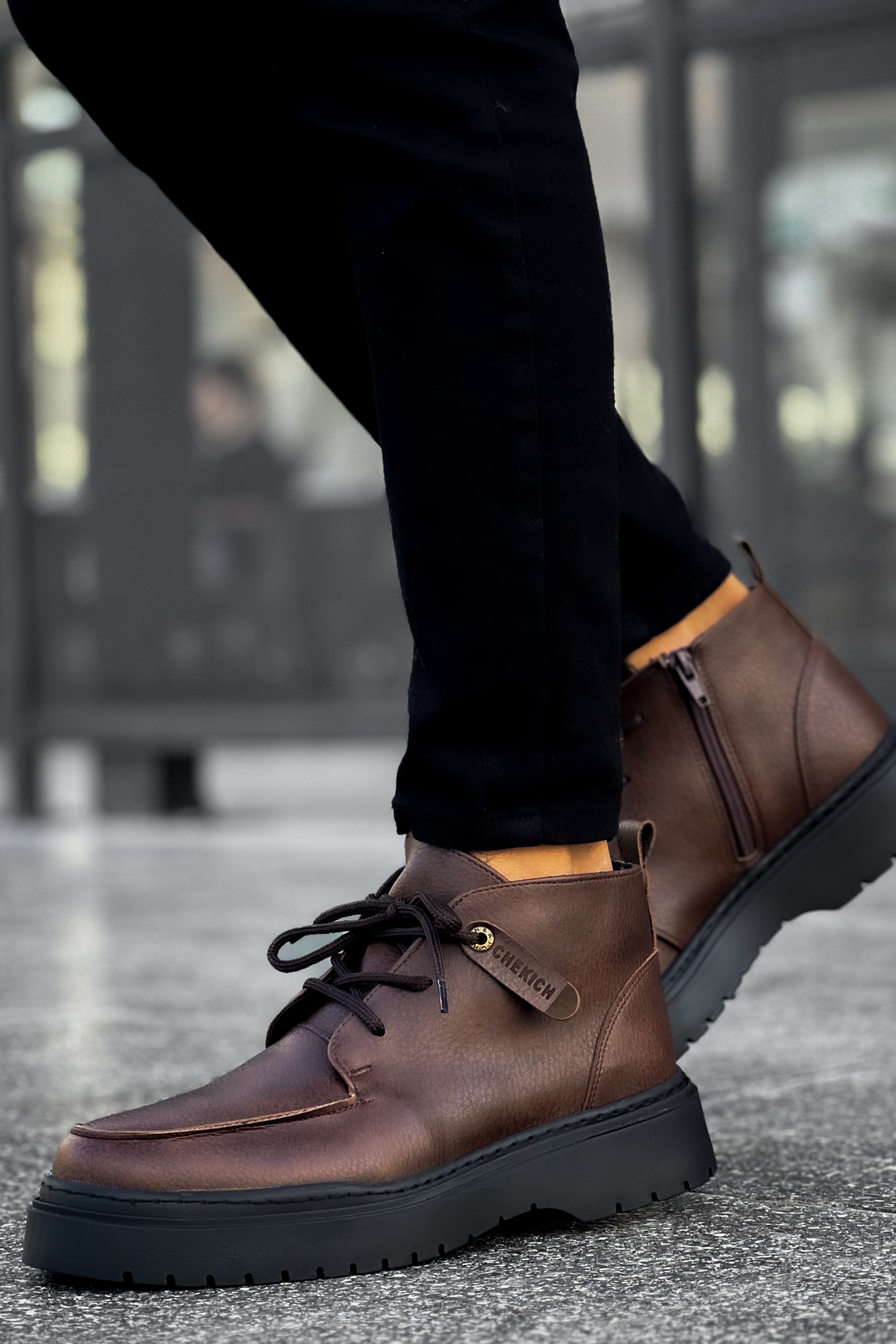 CH213 - CST Bryggen Men's Boots Brown