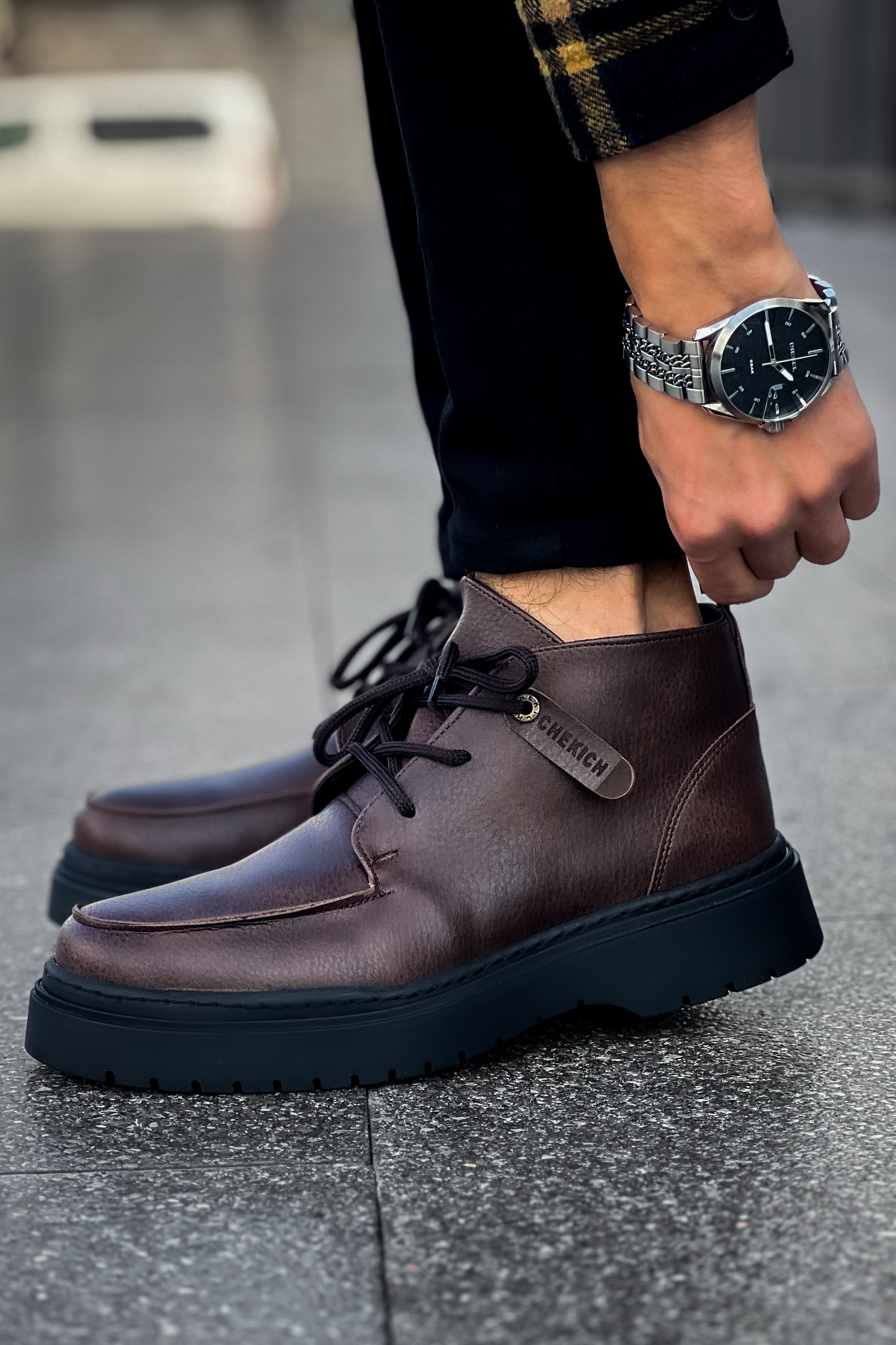 CH213 - CST Bryggen Men's Boots Brown