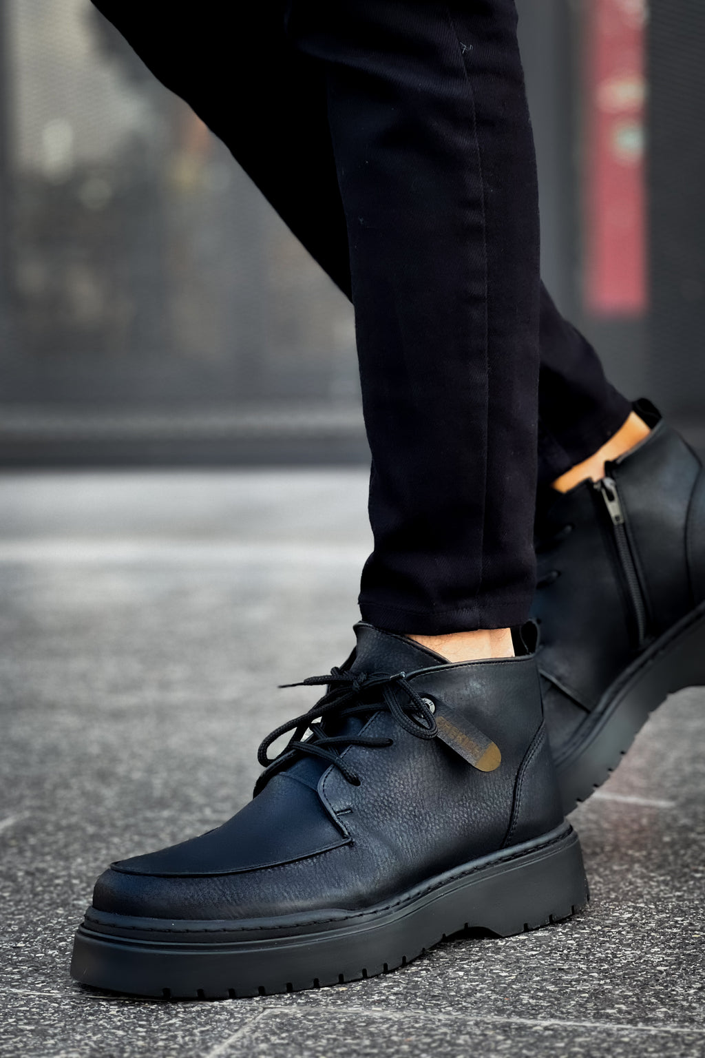 CH213 CST Bryggen Herrenstiefel Schwarz