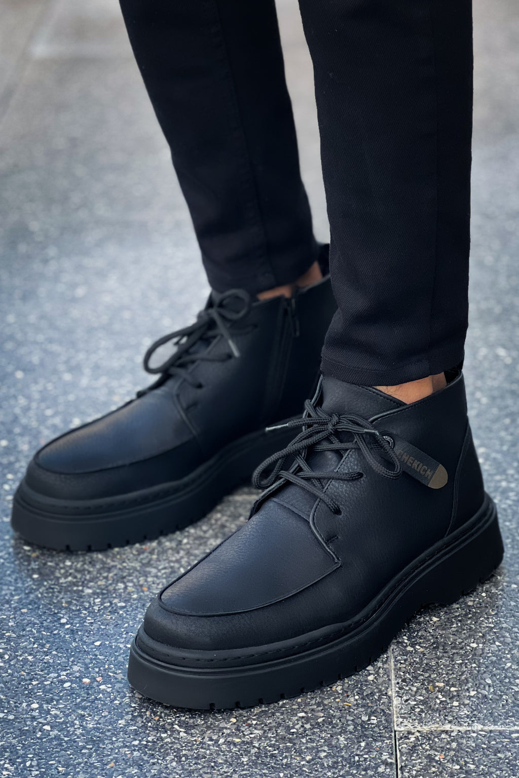 CH213 CST Bryggen Herrenstiefel Schwarz