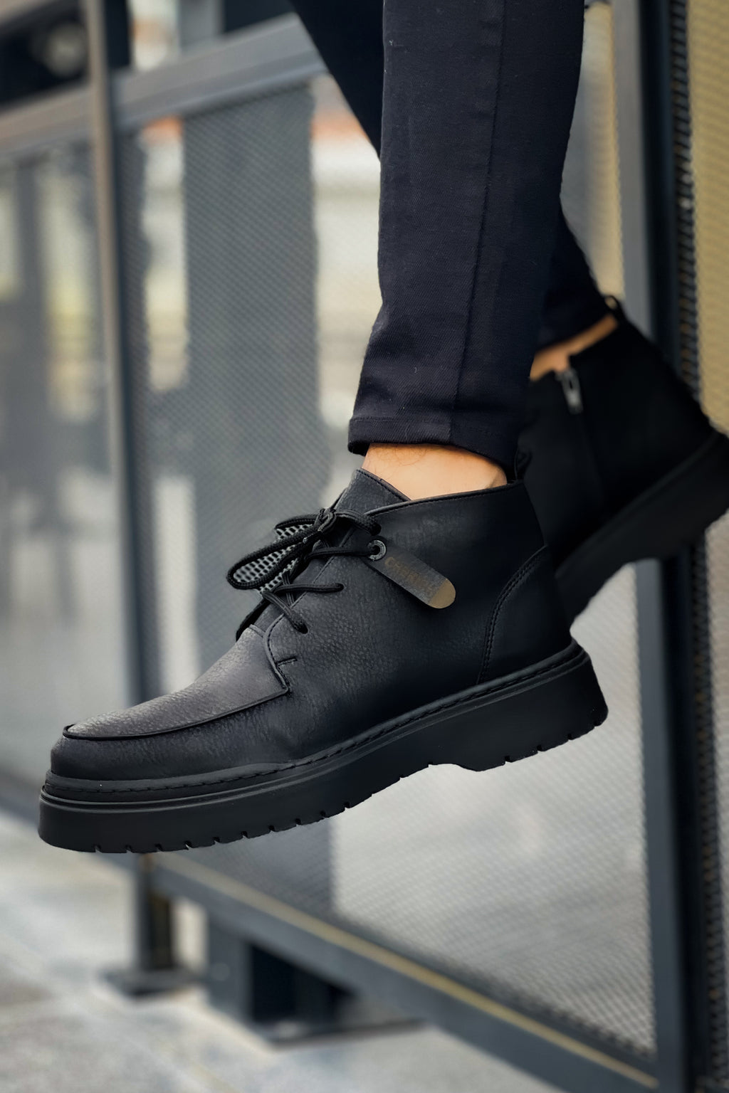 CH213 CST Bryggen Herrenstiefel Schwarz