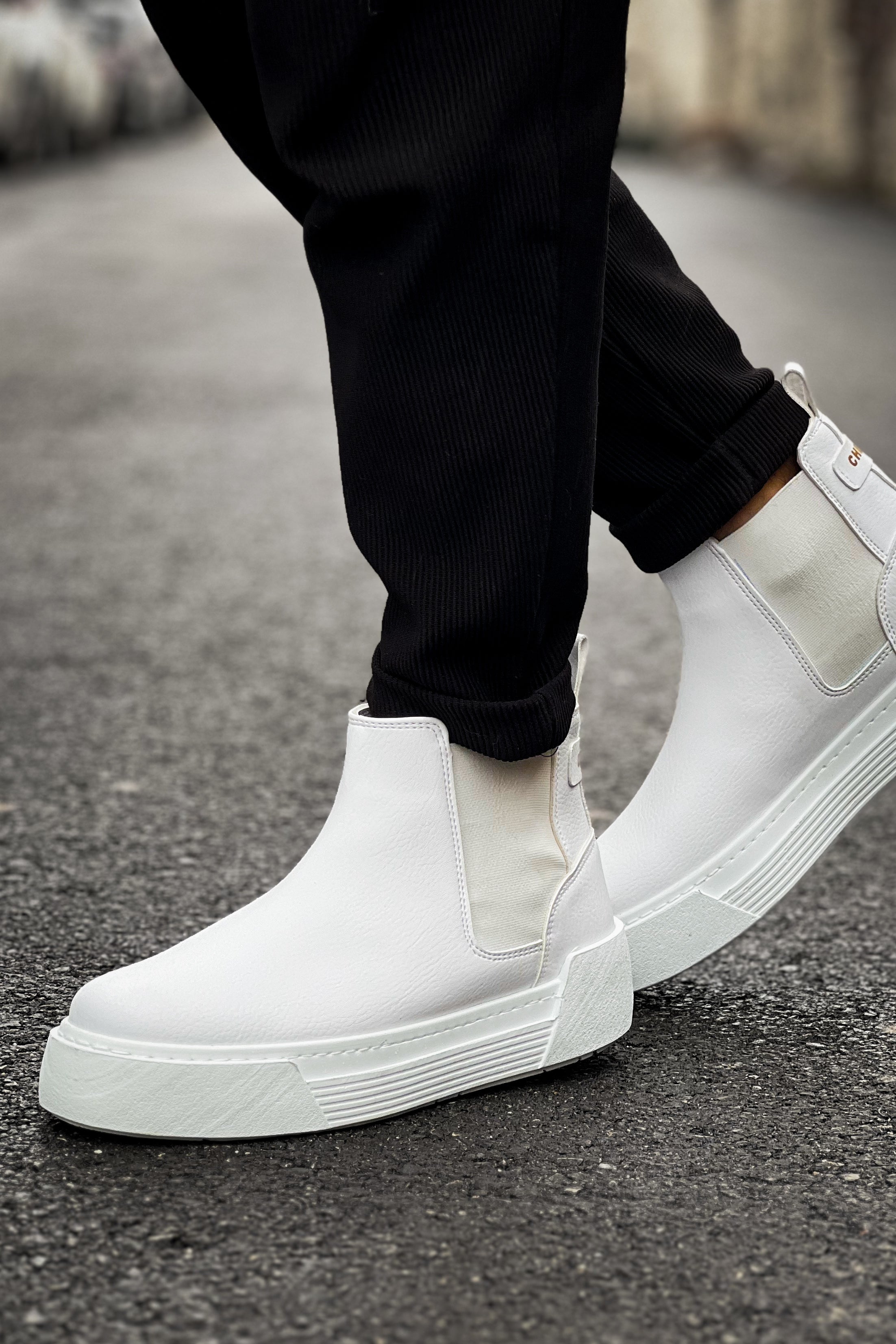 CH069 CRT Harmany Herrenstiefel Weiß