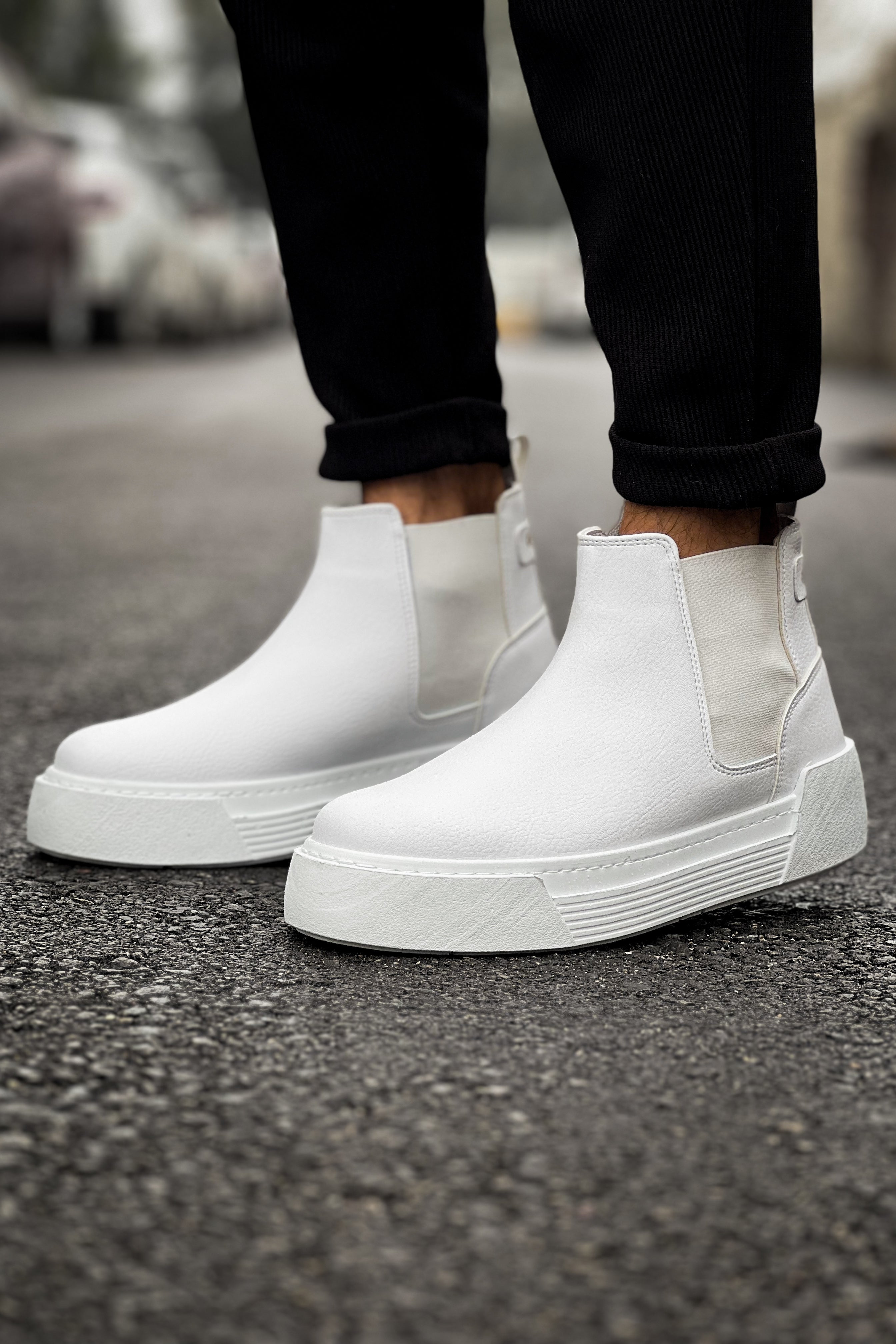 CH069 CRT Harmany Herrenstiefel Weiß
