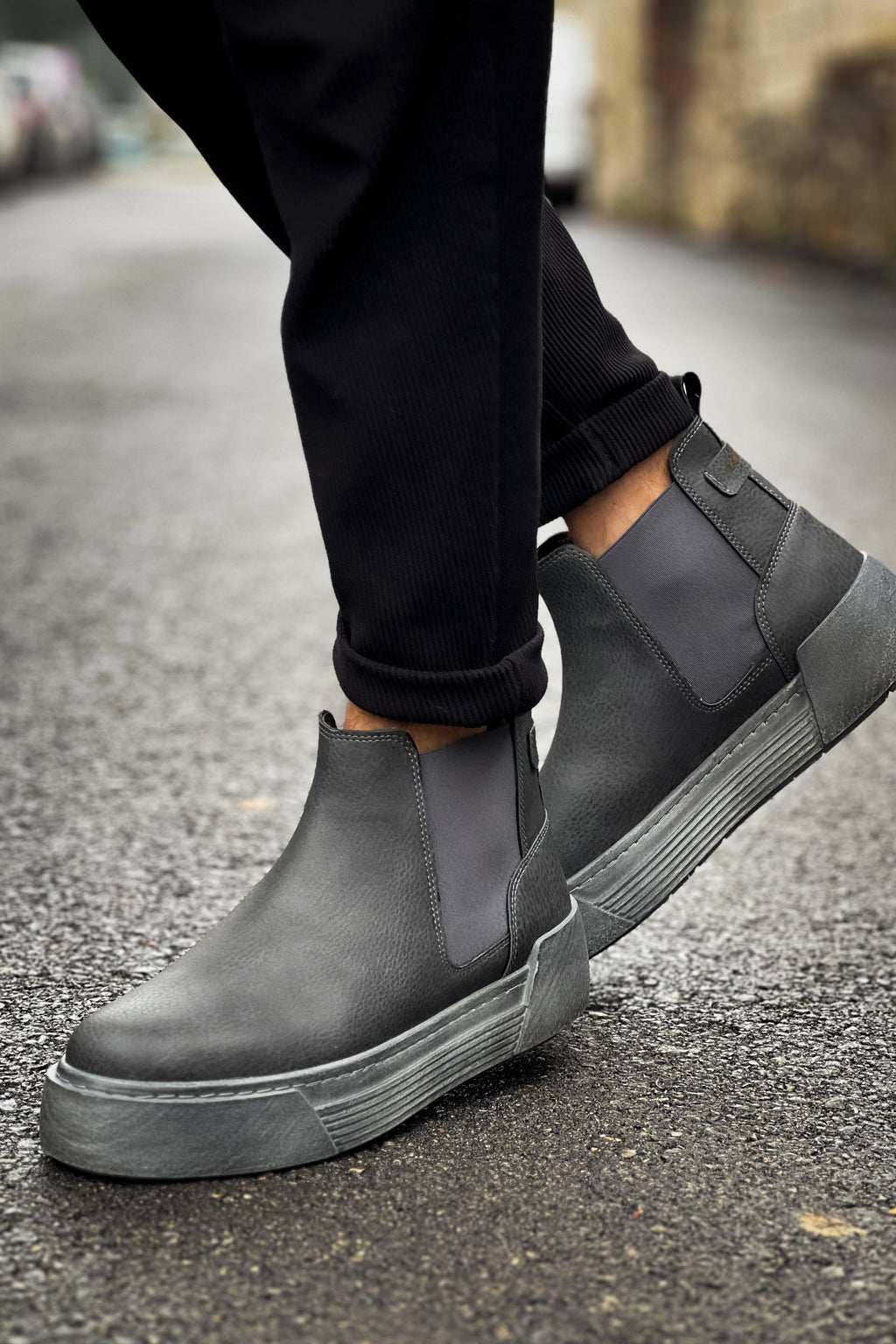 CH069 CRT Harmany Men's Boots Grey