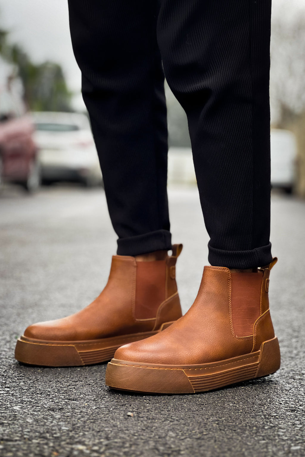 CH069 CRT Harmany Men's Boots Tan
