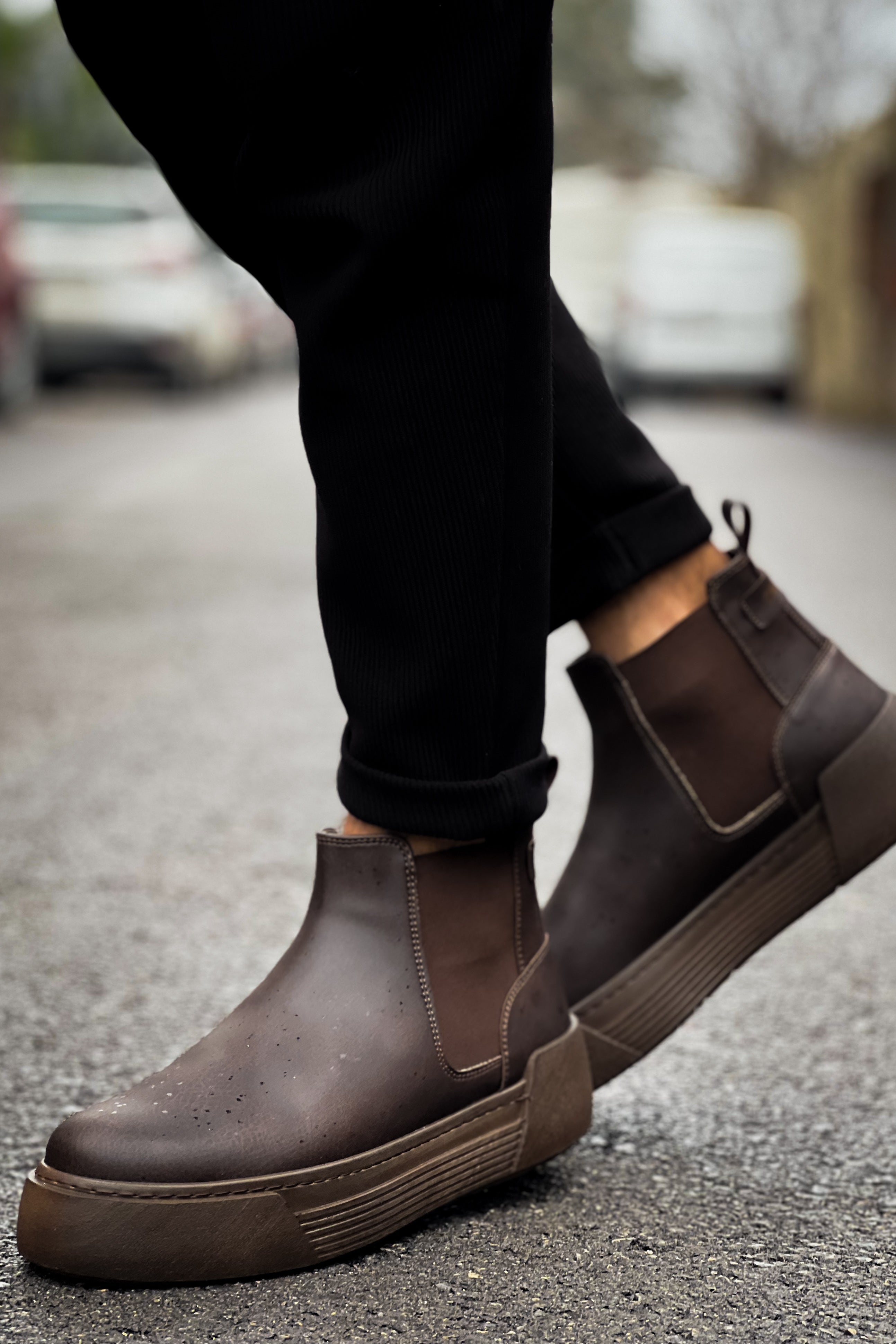 CH069 CRT Harmany Men's Boots Brown