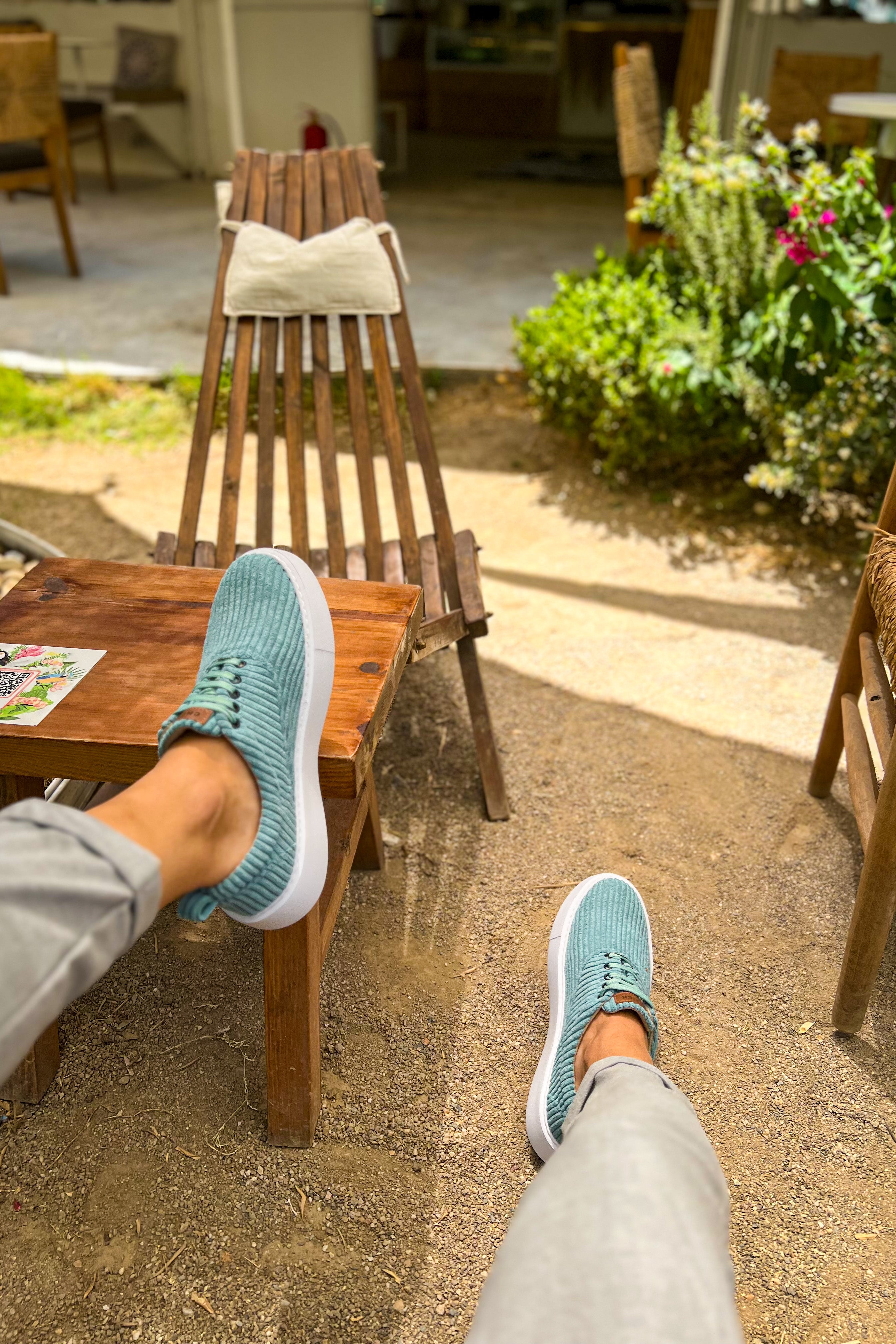 CH173 - CBT Velluto Men Sneaker SU GreenI