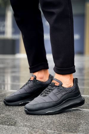 CH179 - CST Sporty Runner Men Sneaker Black