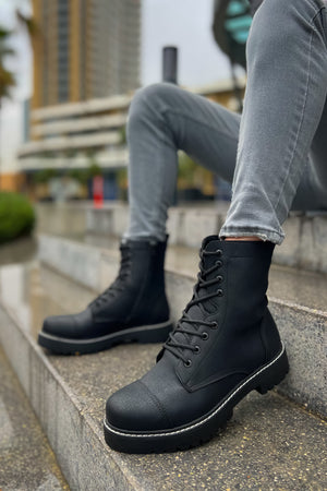 CH009 - CST Military Men's Boots Black