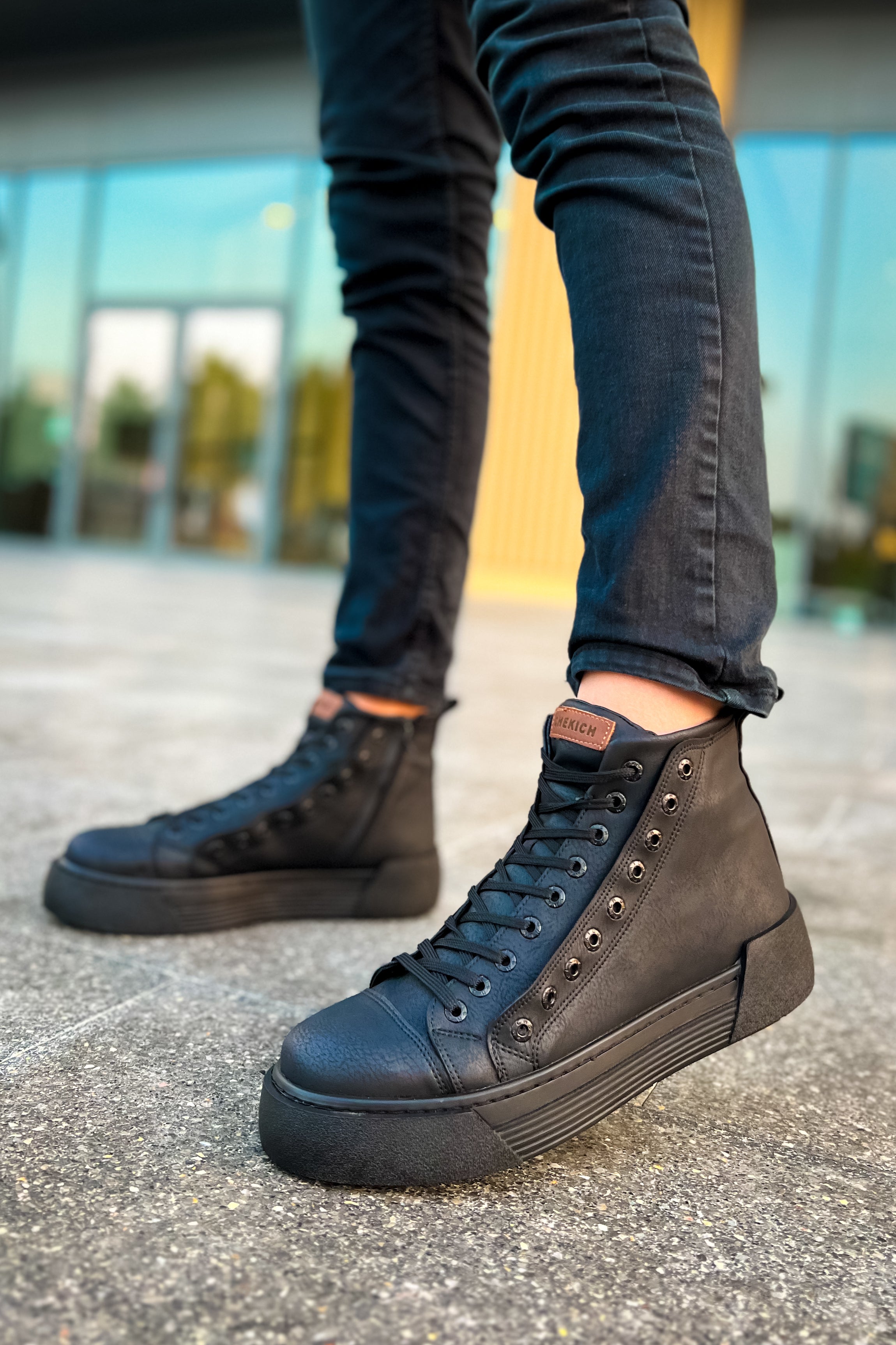 CH167 GST Blazer Men's Boots Black/Black