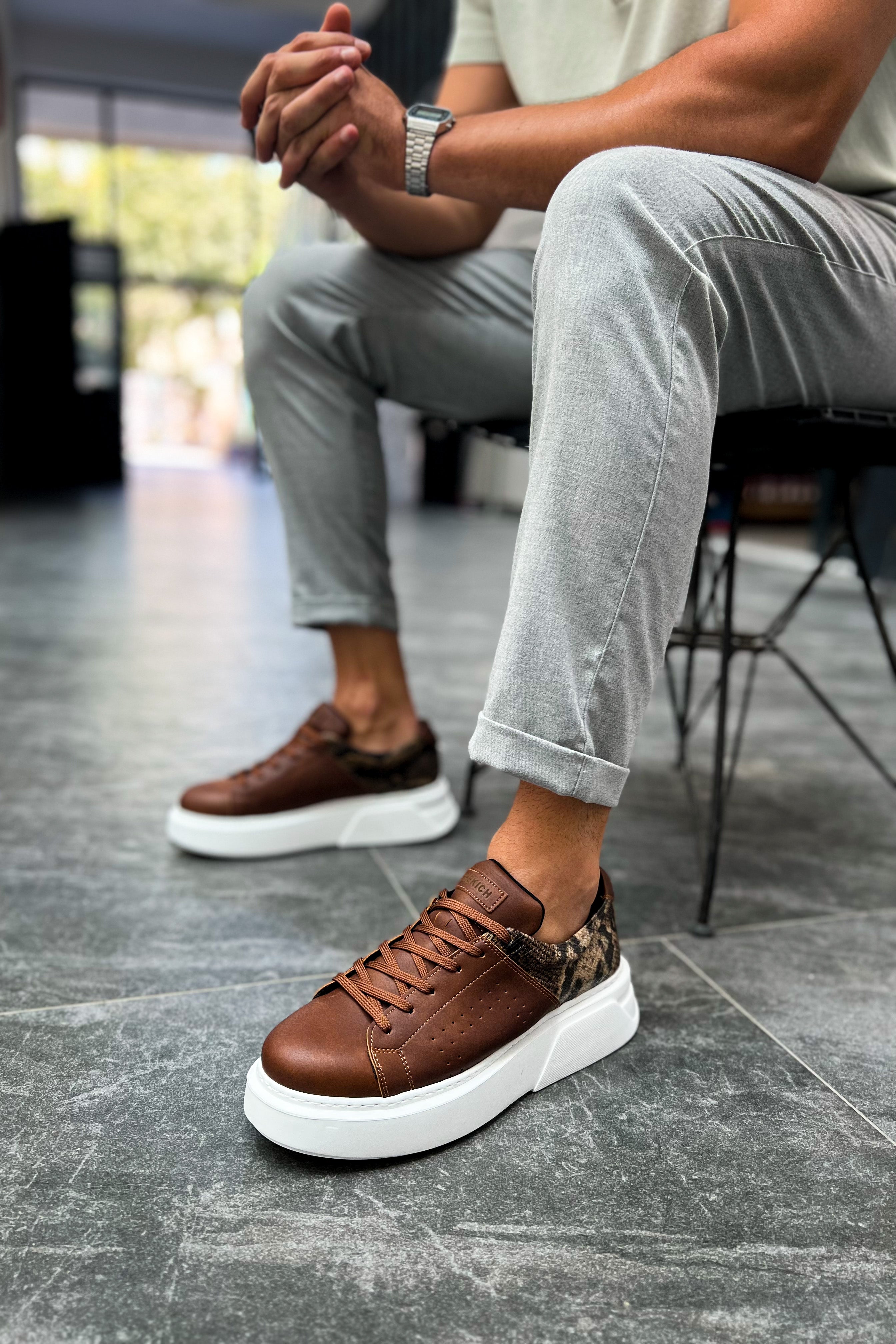 CH145 - CBT Sauerbergg Men Sneaker Tan